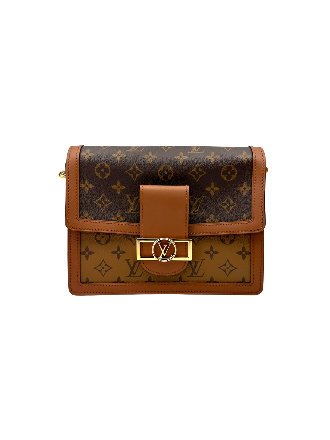 Louis Vuitton Dauphine Monogram Canvas Shoulder Bag LV3195