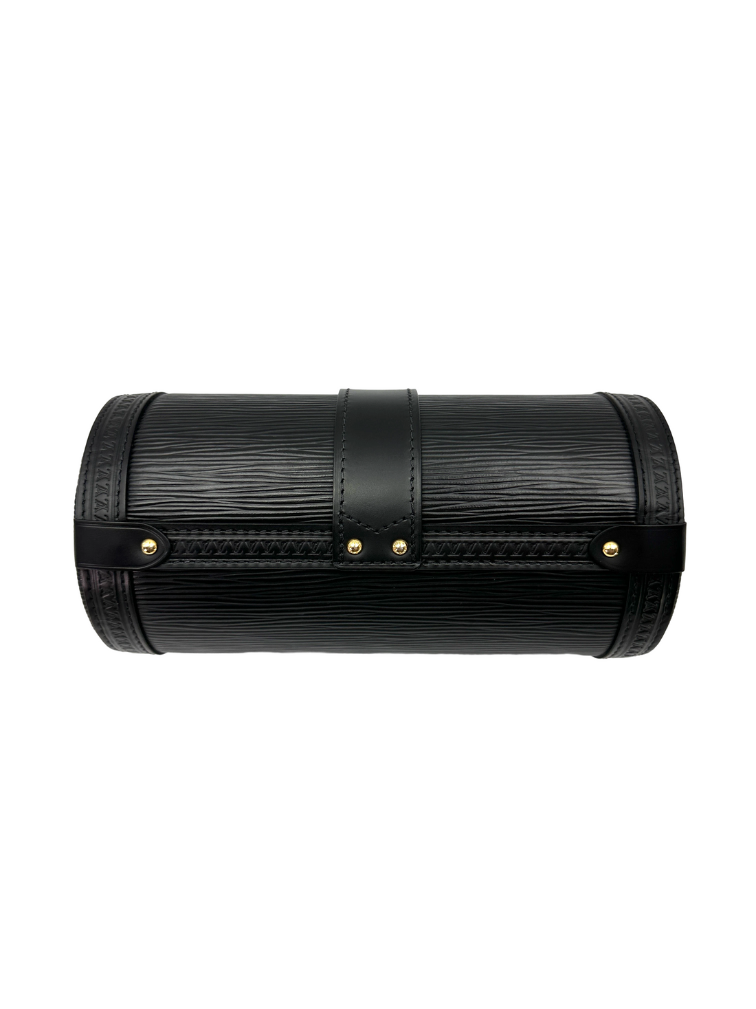 Louis Vuitton Papillon Black Epi Leather Shoulder Bag LV3199