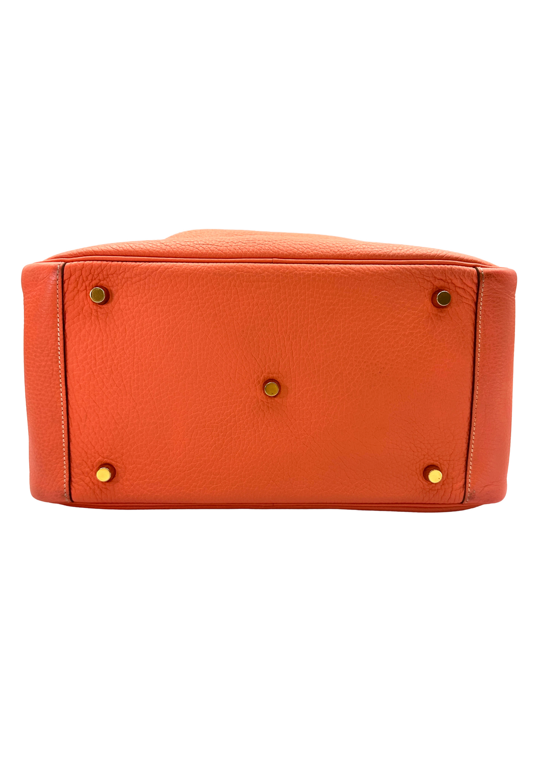 Hermes Lindy34 Red Leather Handle Bag HR142