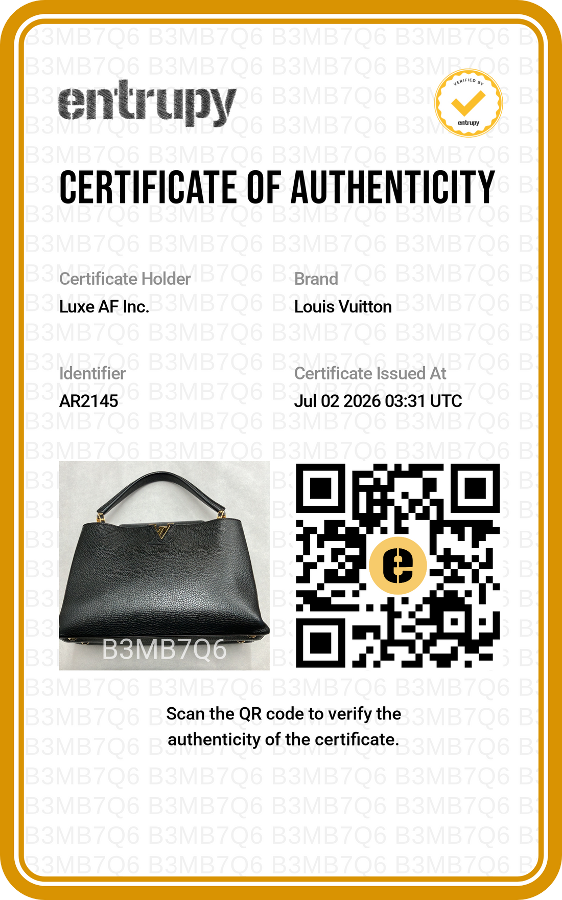 Louis Vuitton Capucines MM Black Taurillon Leather Handle Bag LV3189