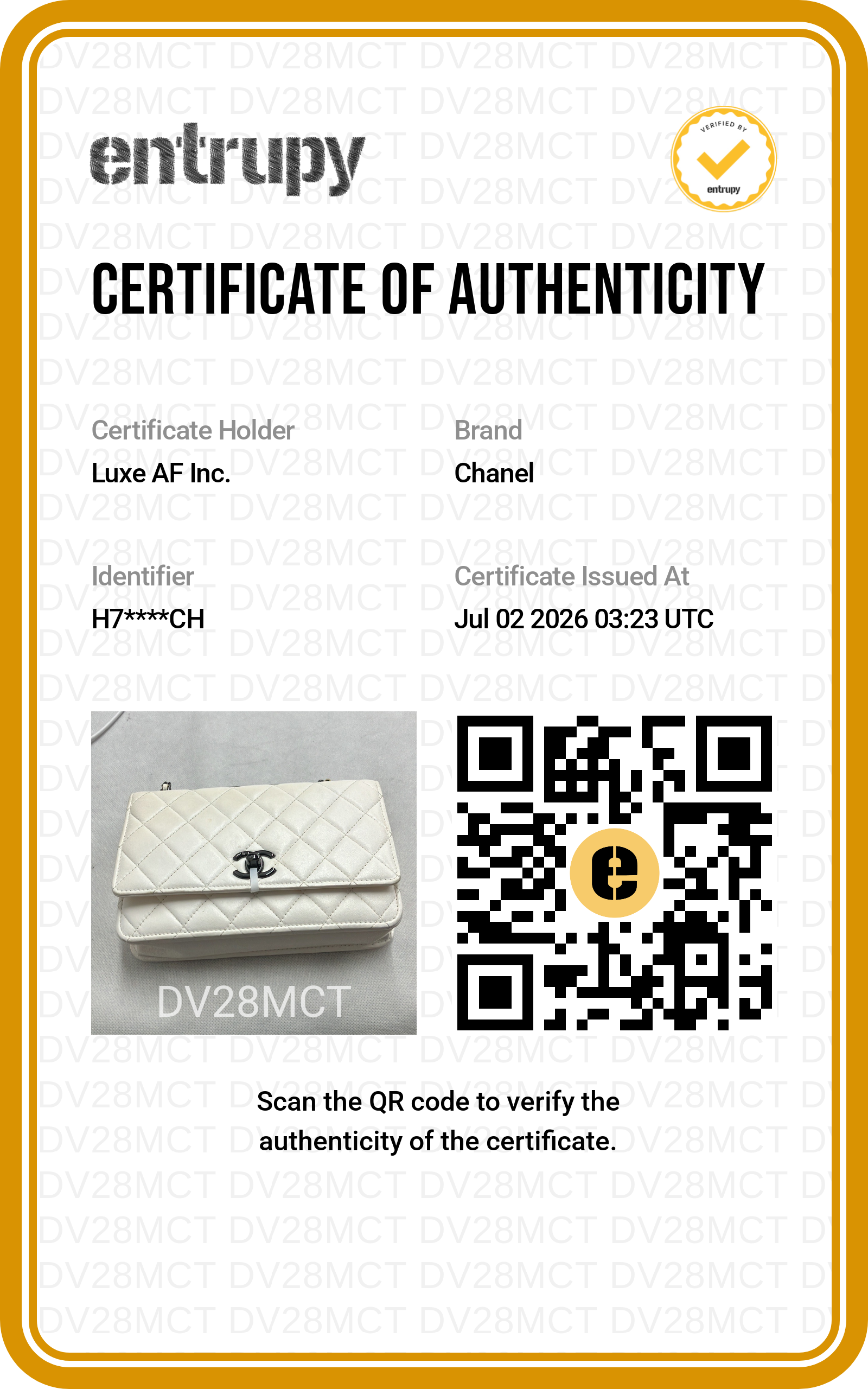 Chanel Trendy CC White Quilted Leather Wallet On Chain(H7***CH) IRIS269