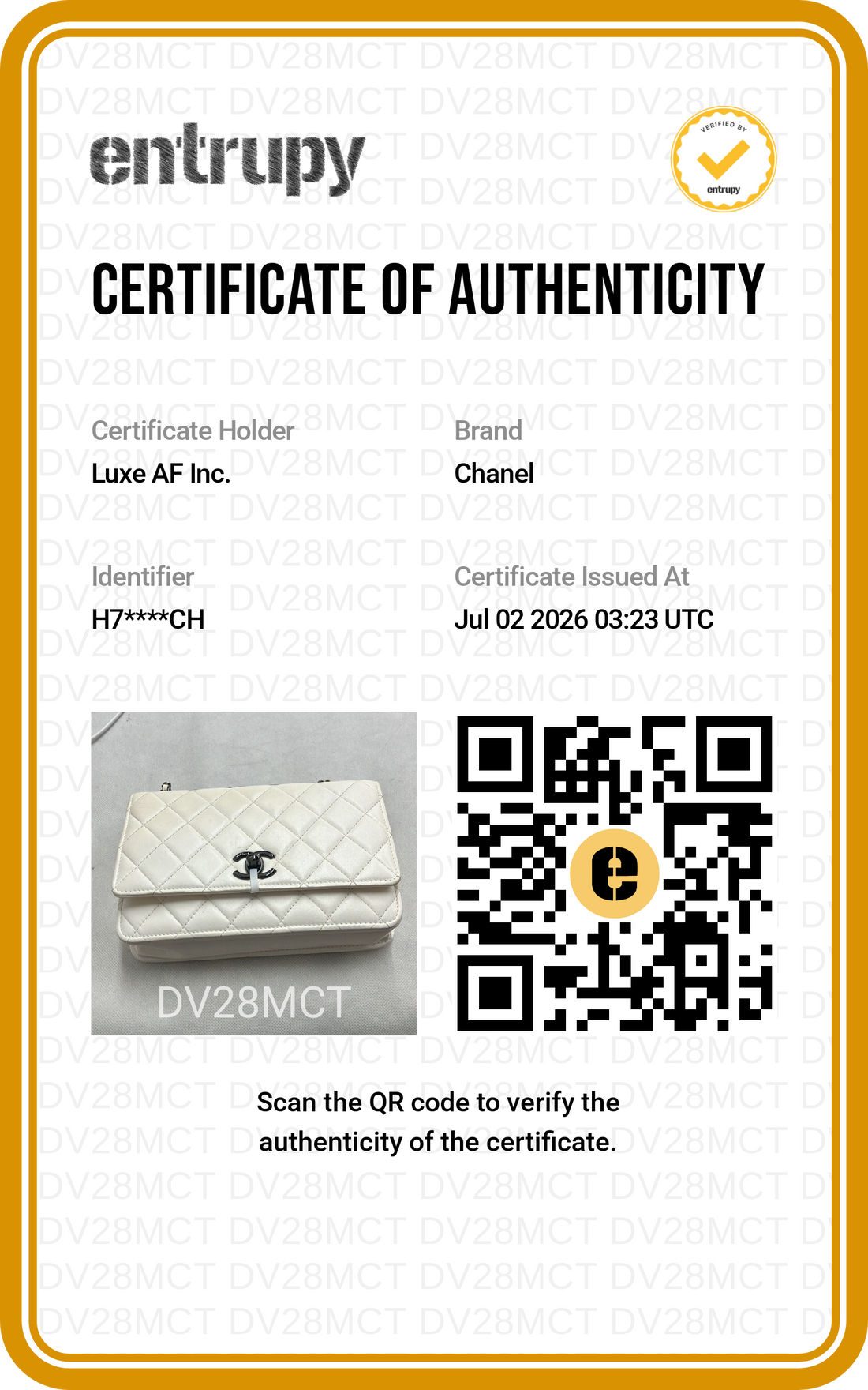 Chanel Trendy CC White Quilted Leather Wallet On Chain(H7***CH) IRIS269