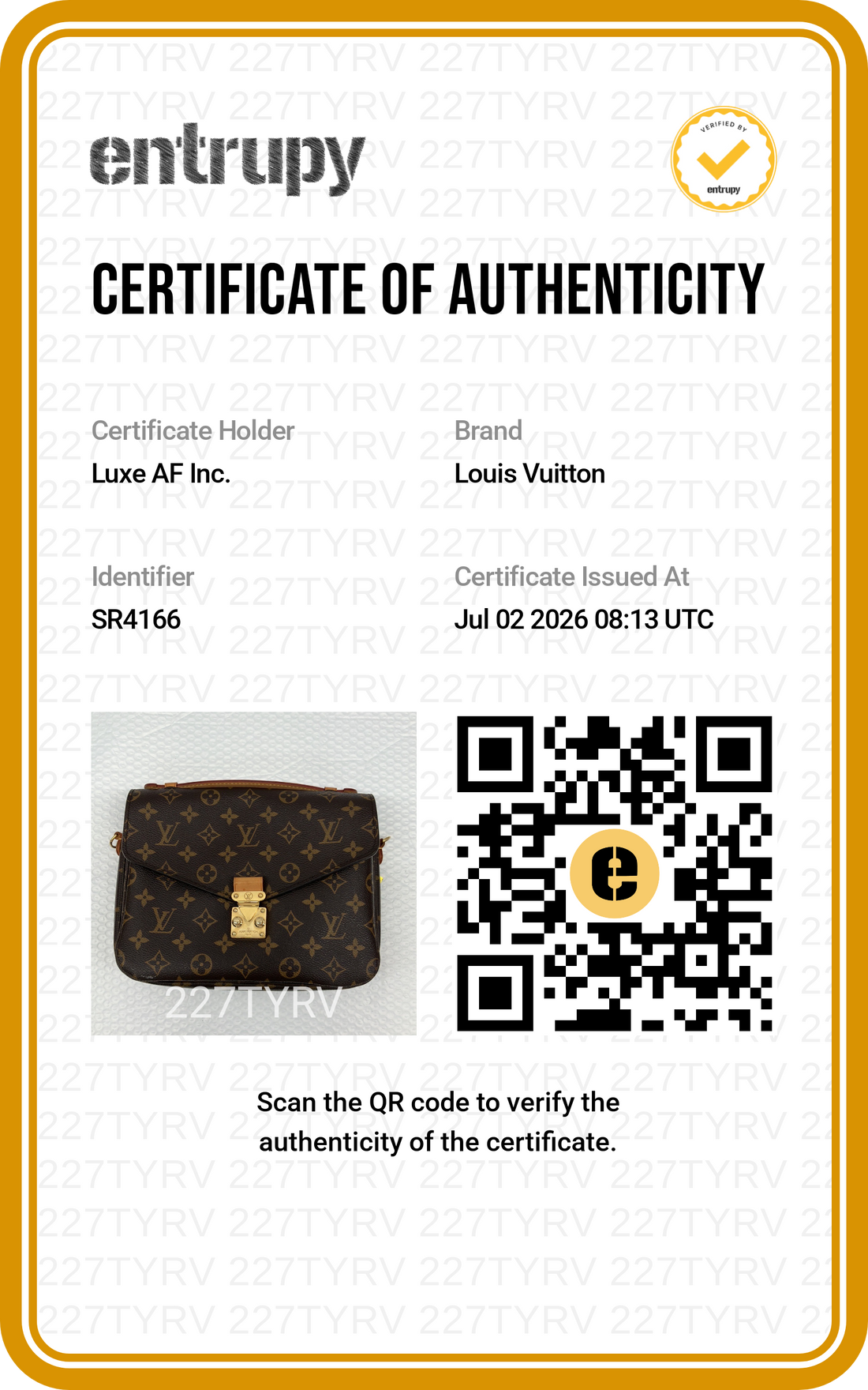 Louis Vuitton Monogram Canvas Pochette Metis LV3194