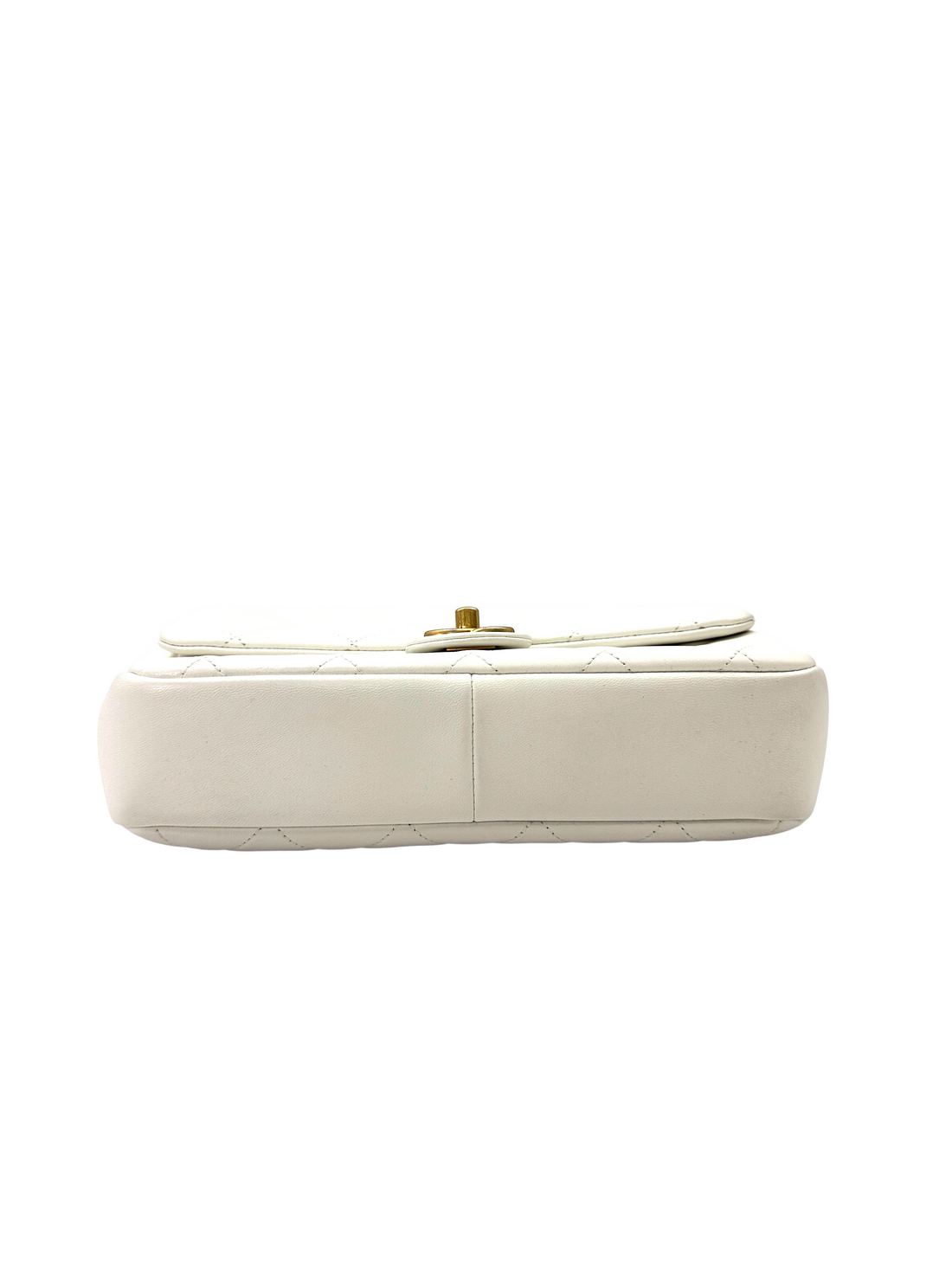Chanel Classic Flap White Quilted Leather Mini Shoulder Bag(29***32) CC2432