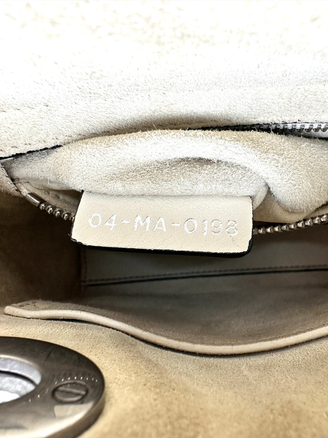 Christian Dior Lady Dior White/Black Embroidered Floral Leather Handle Bag DR870