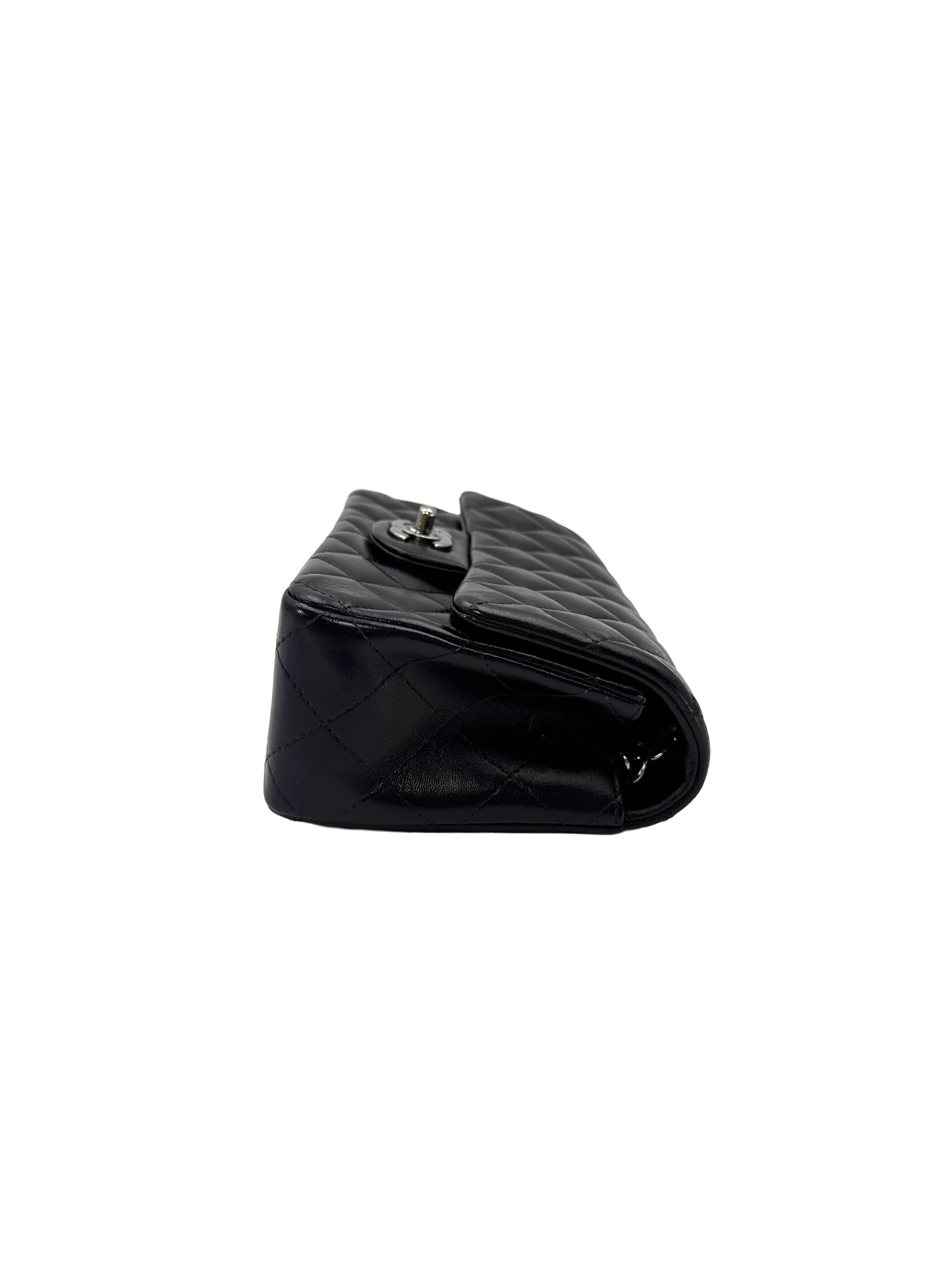 Chanel Classic Flap Purple Quilted Leather Mini Shoulder Bag(23***44) CC2434