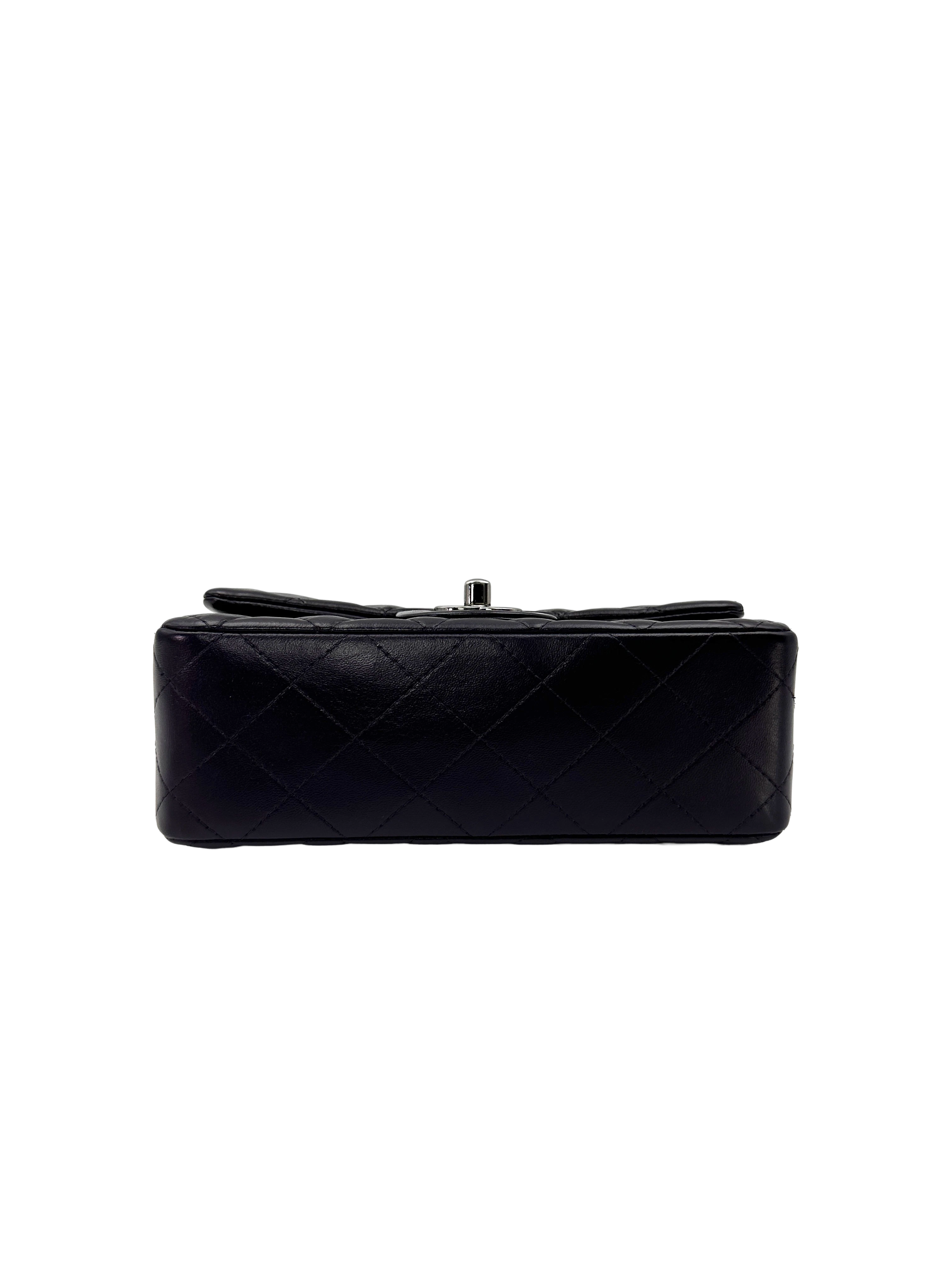 Chanel Classic Flap Purple Quilted Leather Mini Shoulder Bag(23***44) CC2434