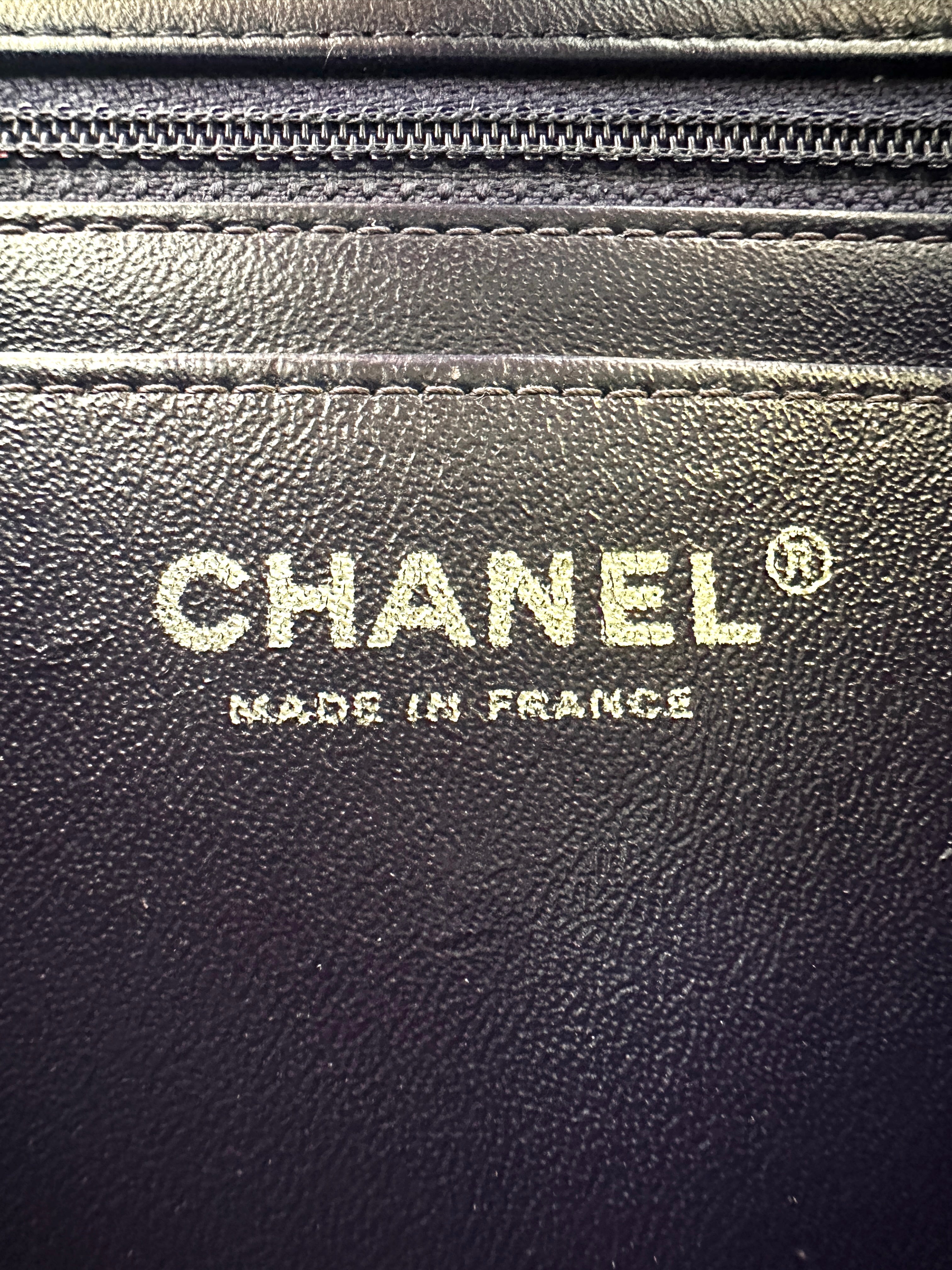Chanel Classic Flap Purple Quilted Leather Mini Shoulder Bag(23***44) CC2434