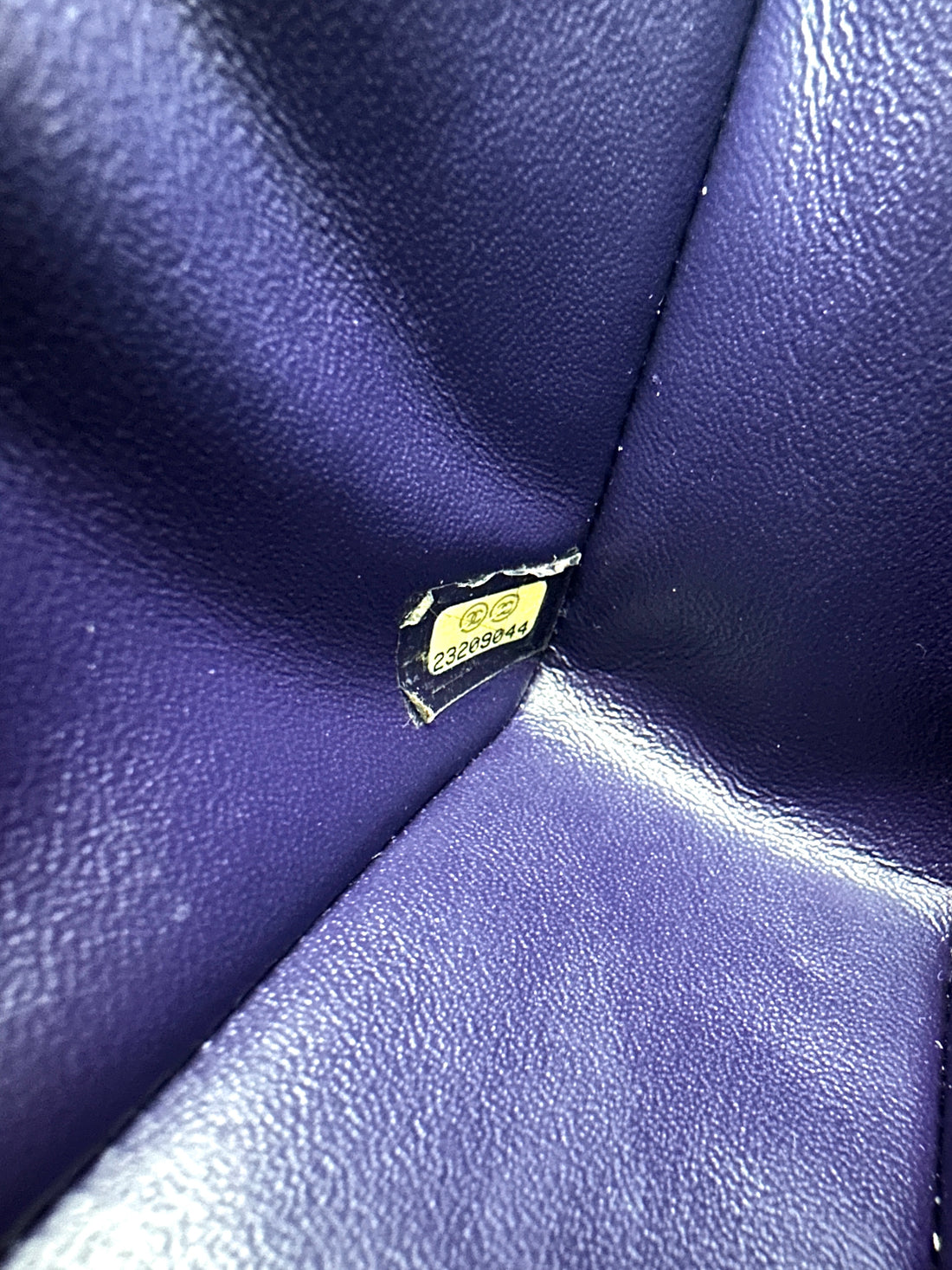Chanel Classic Flap Purple Quilted Leather Mini Shoulder Bag(23***44) CC2434