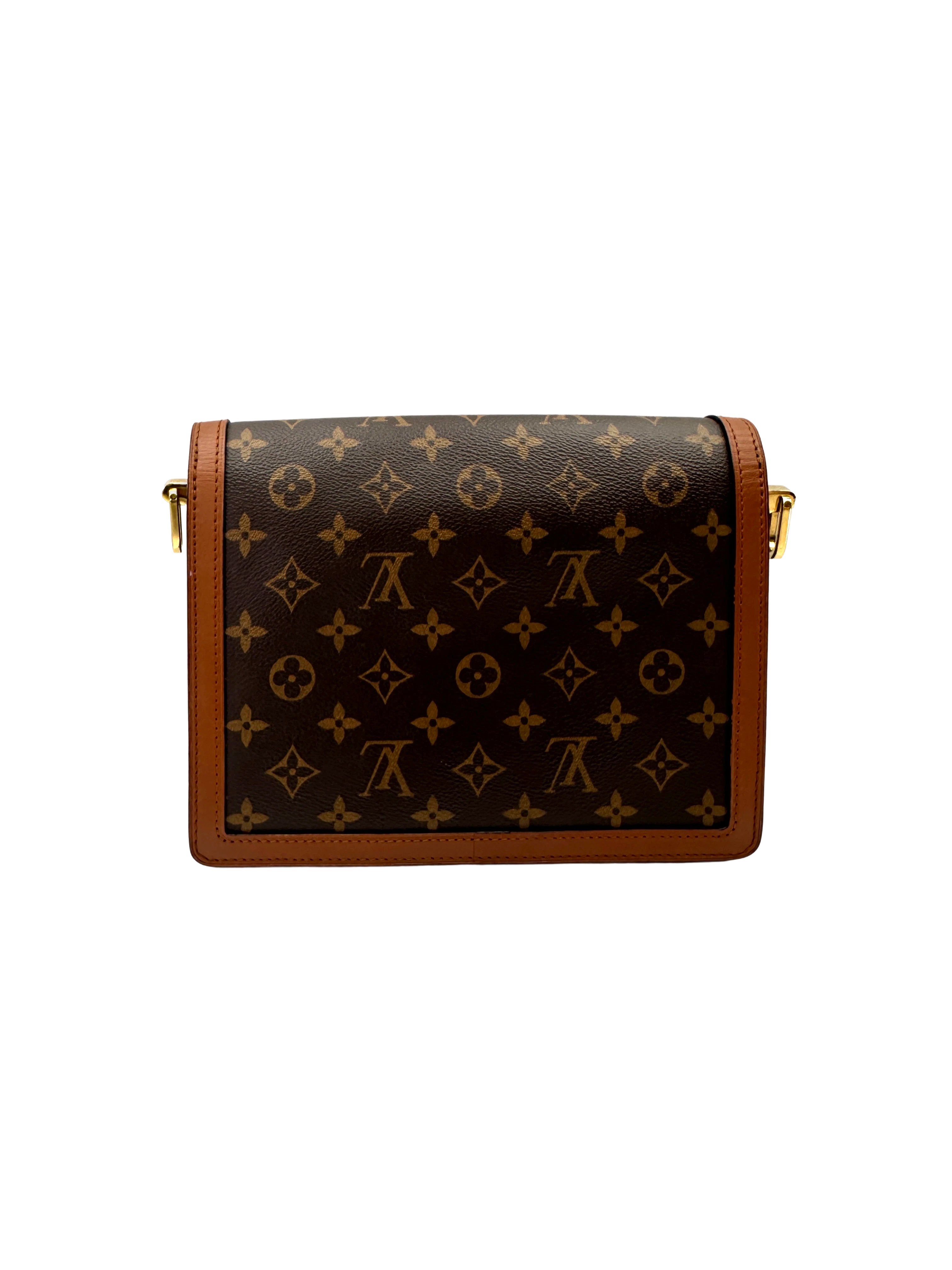 Louis Vuitton Dauphine MM Monogram Canvas Shoulder Bag LV3203