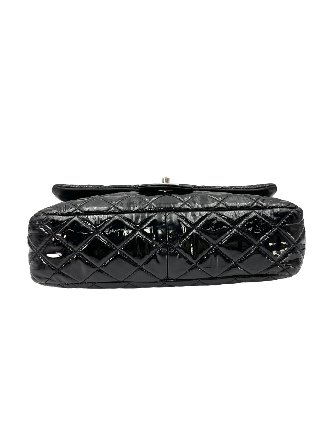 Chanel Classic Flap Black Quilted Patent Leather Shoulder Bag(12***11) CC2419