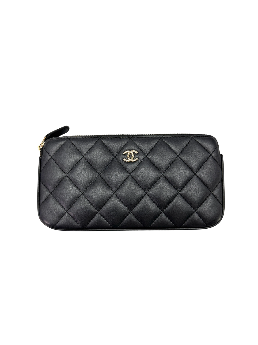Chanel Black Quilted Leather Chain Bag(26***91) CC2425
