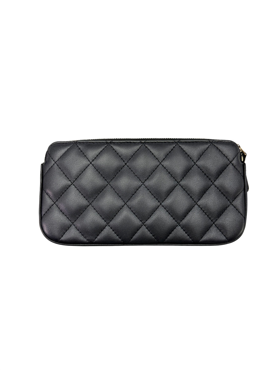 Chanel Black Quilted Leather Chain Bag(26***91) CC2425