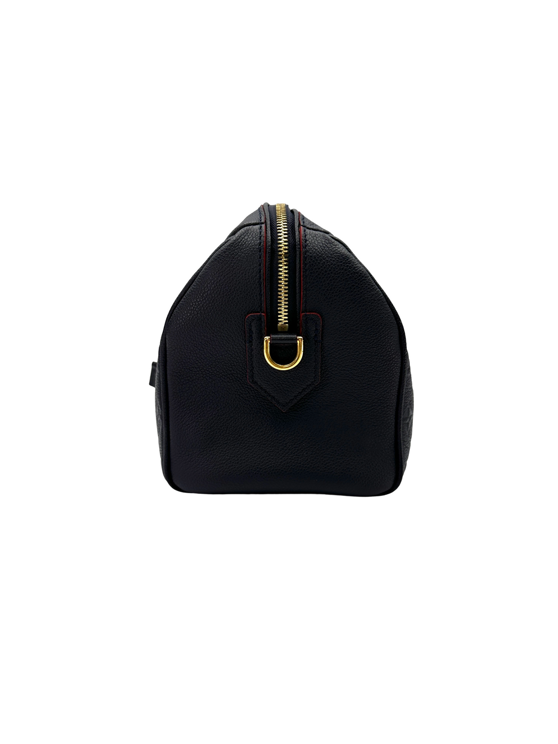 Louis Vuitton Speedy25 Navy Monogram Empreinte Leather Handle Bag LV3215