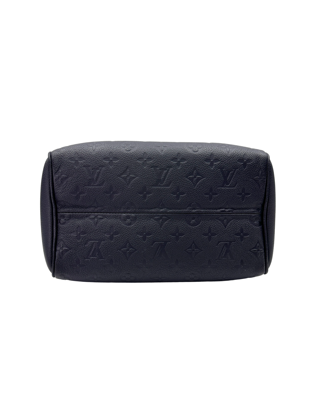 Louis Vuitton Speedy25 Navy Monogram Empreinte Leather Handle Bag LV3215