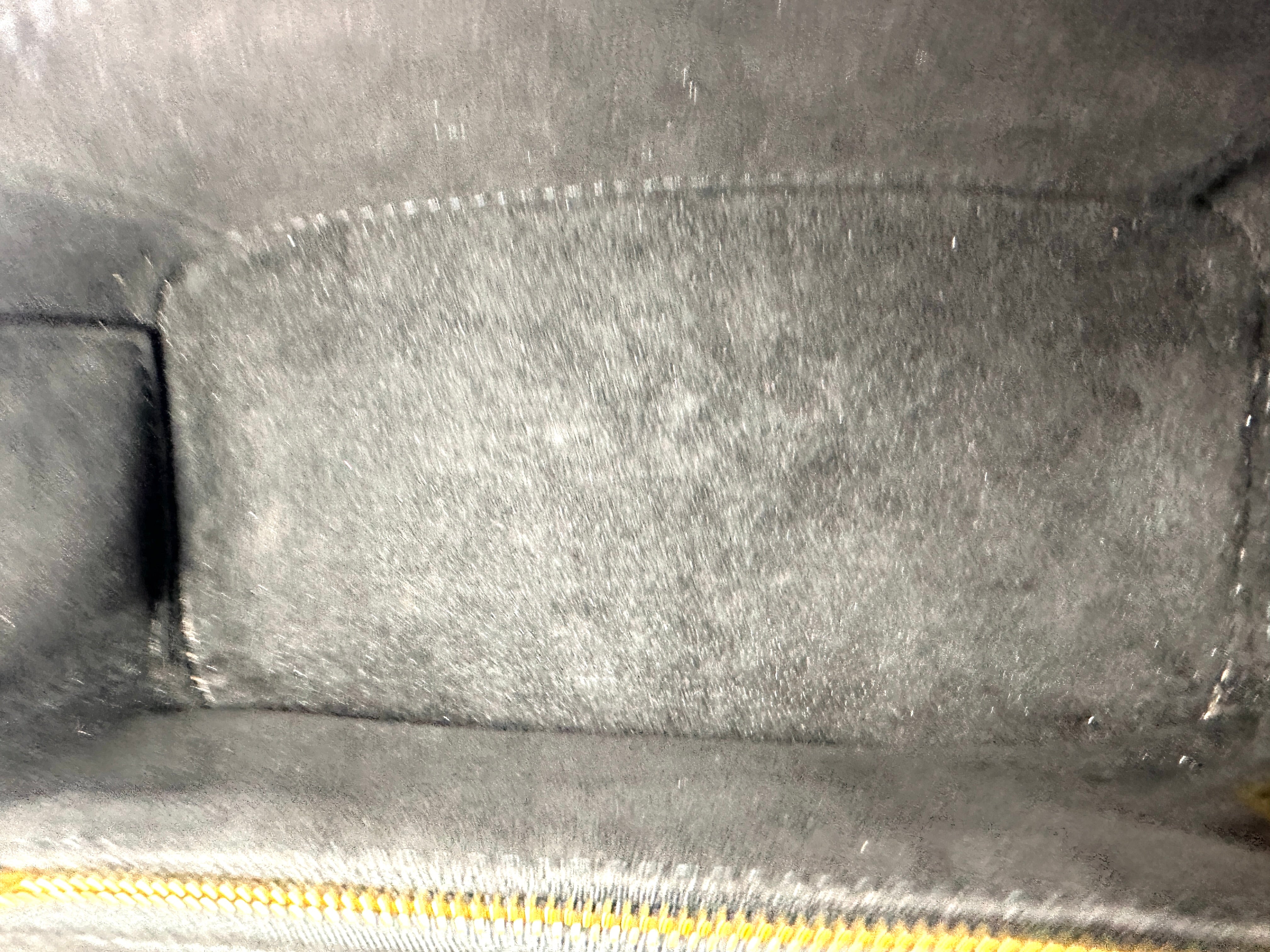 Louis Vuitton Vanity PM Black Monogram Empreinte Leather Handle Bag LV3207