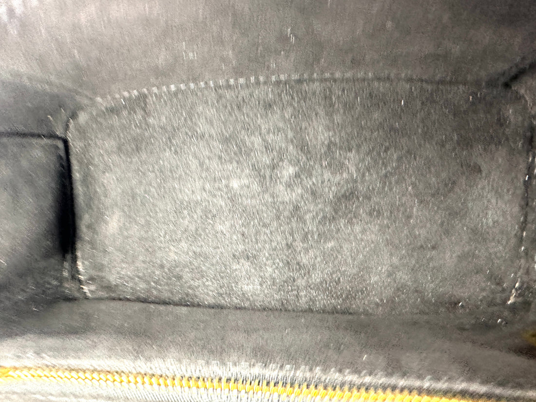 Louis Vuitton Vanity PM Black Monogram Empreinte Leather Handle Bag LV3207