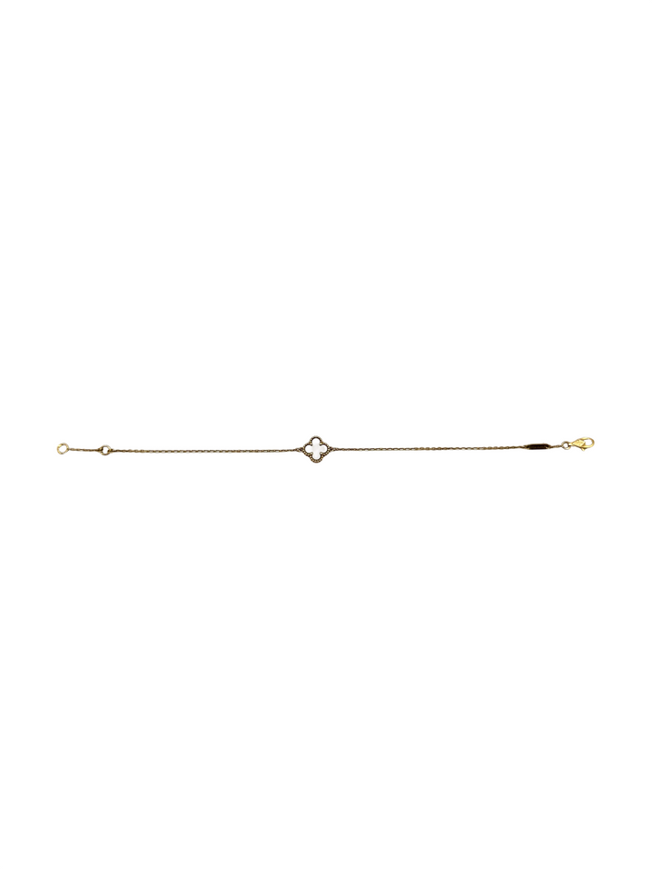 Van Cleef & Arpels White Alhambra Pendant VC09