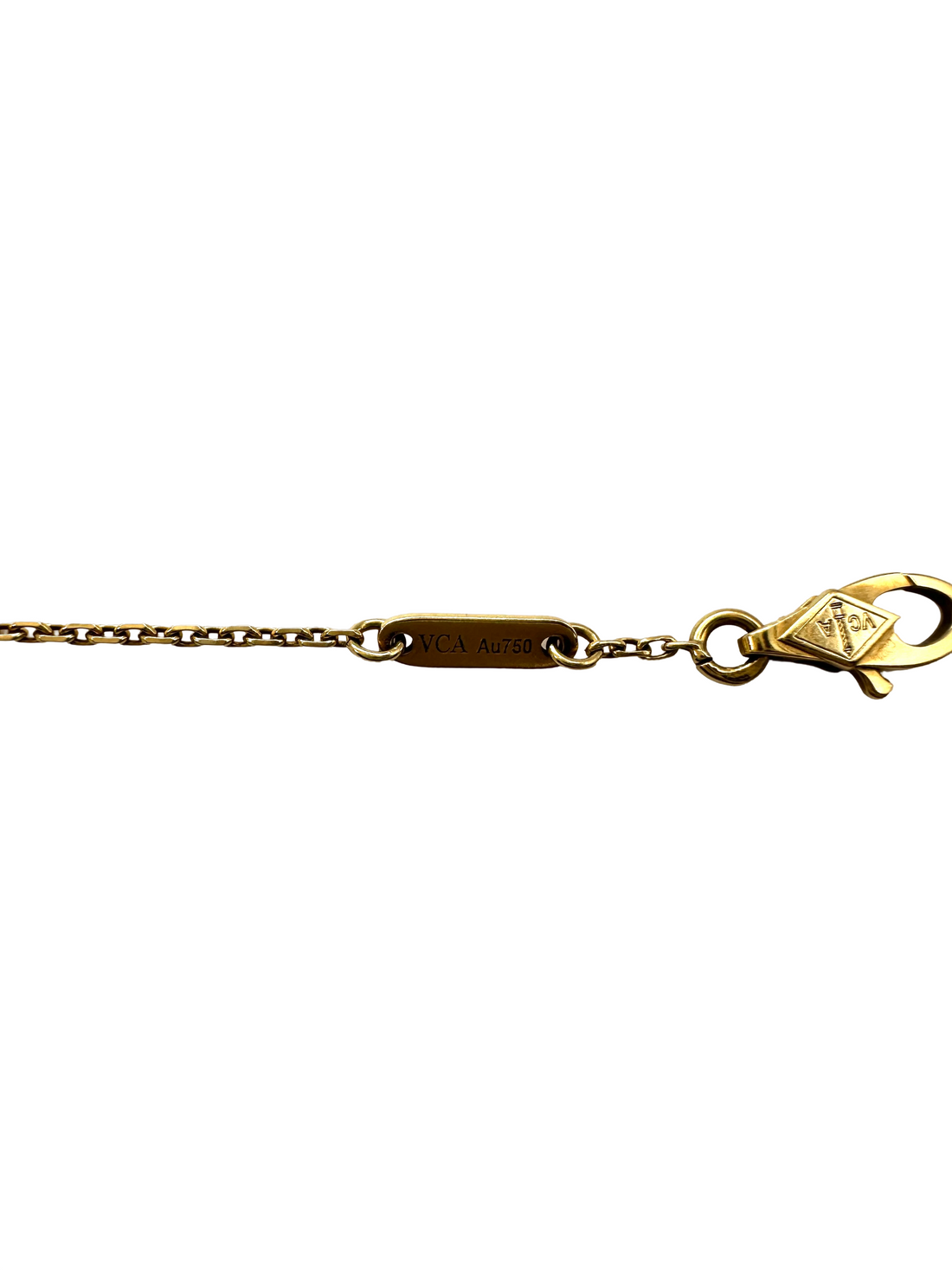 Van Cleef & Arpels White Alhambra Pendant VC09