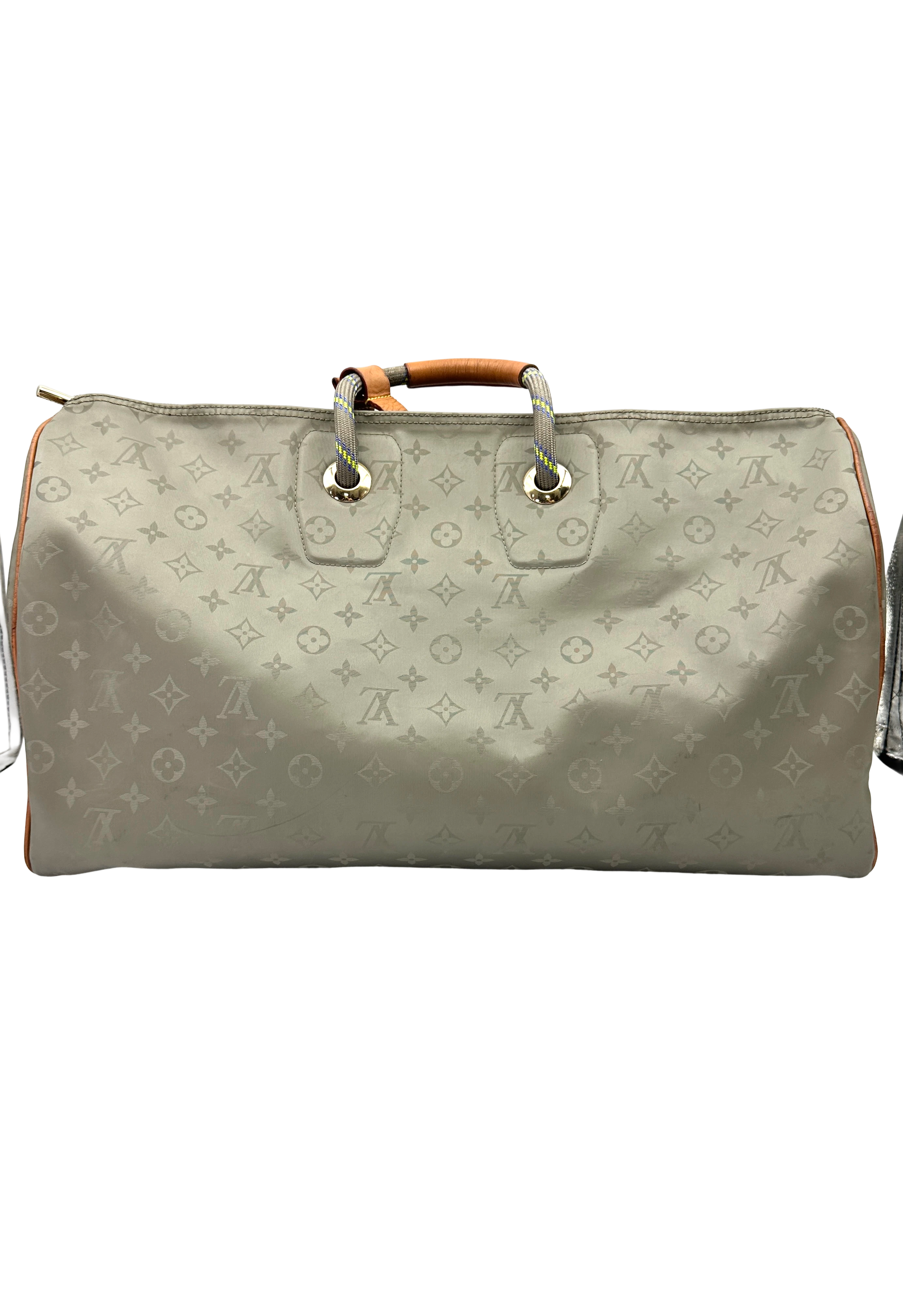 Louis Vuitton Keepall50 Monogram Titanium Handle Bag LV3216