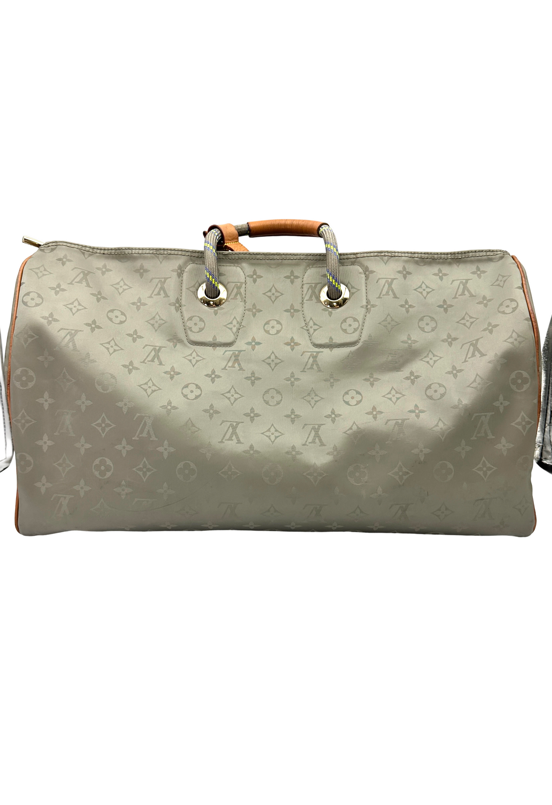 Louis Vuitton Keepall50 Monogram Titanium Handle Bag LV3216