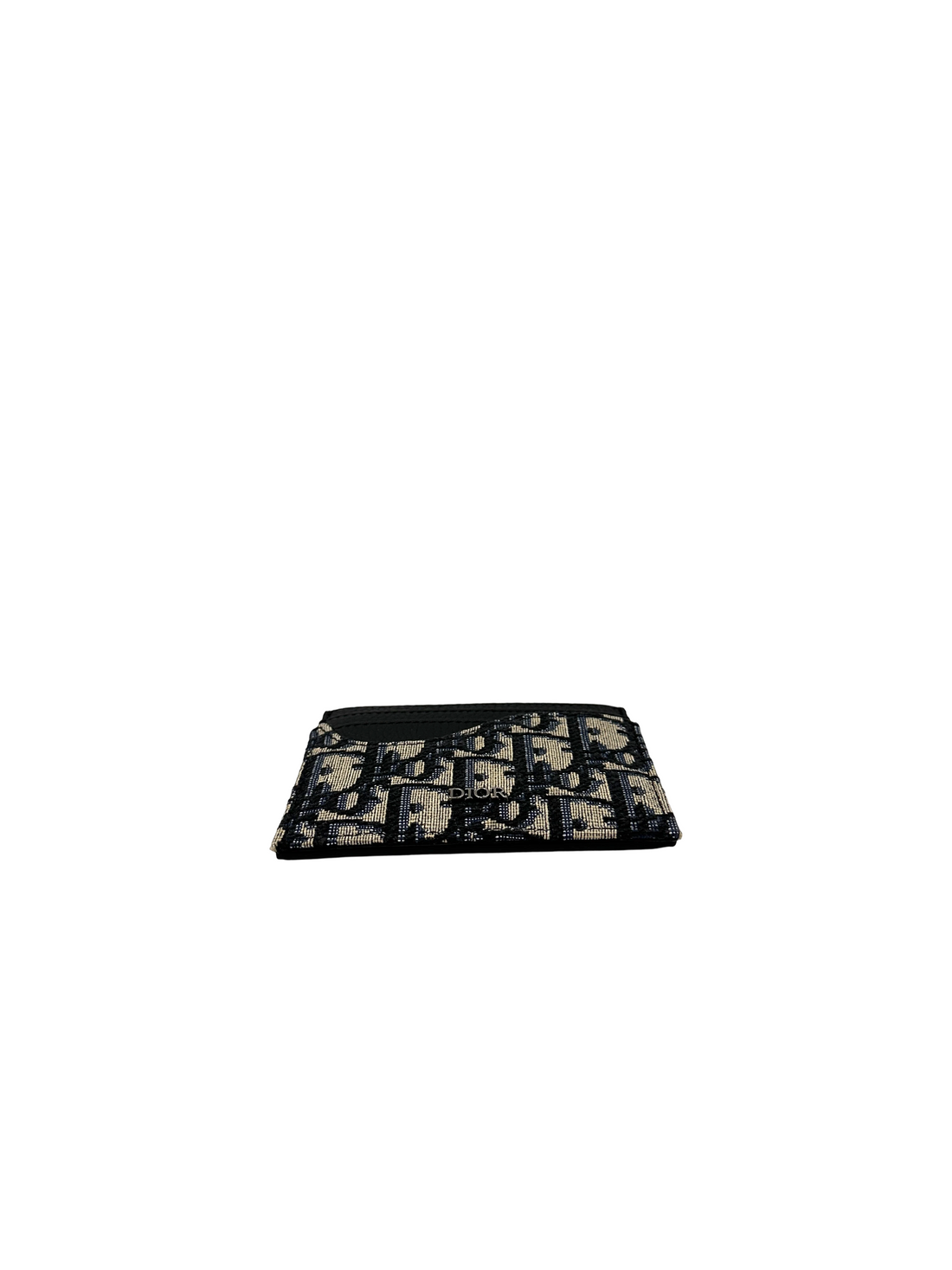 Christian Dior Oblique Jacquard Card Holder DOA03