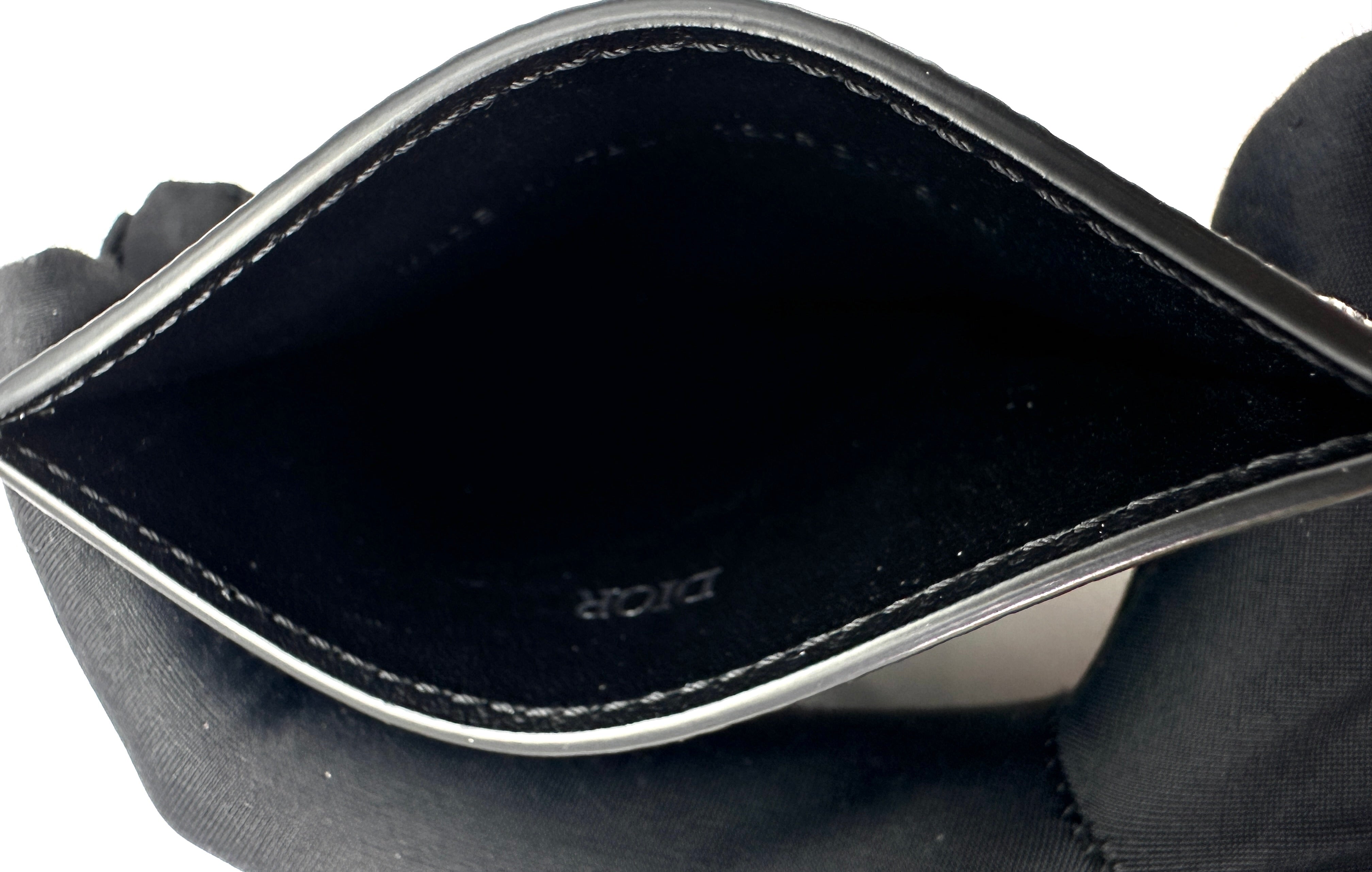 Christian Dior Oblique Jacquard Card Holder DOA03