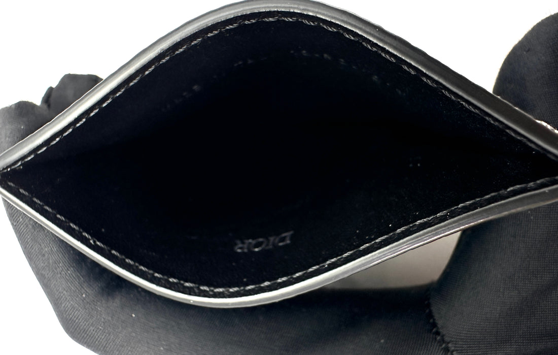 Christian Dior Oblique Jacquard Card Holder DOA03