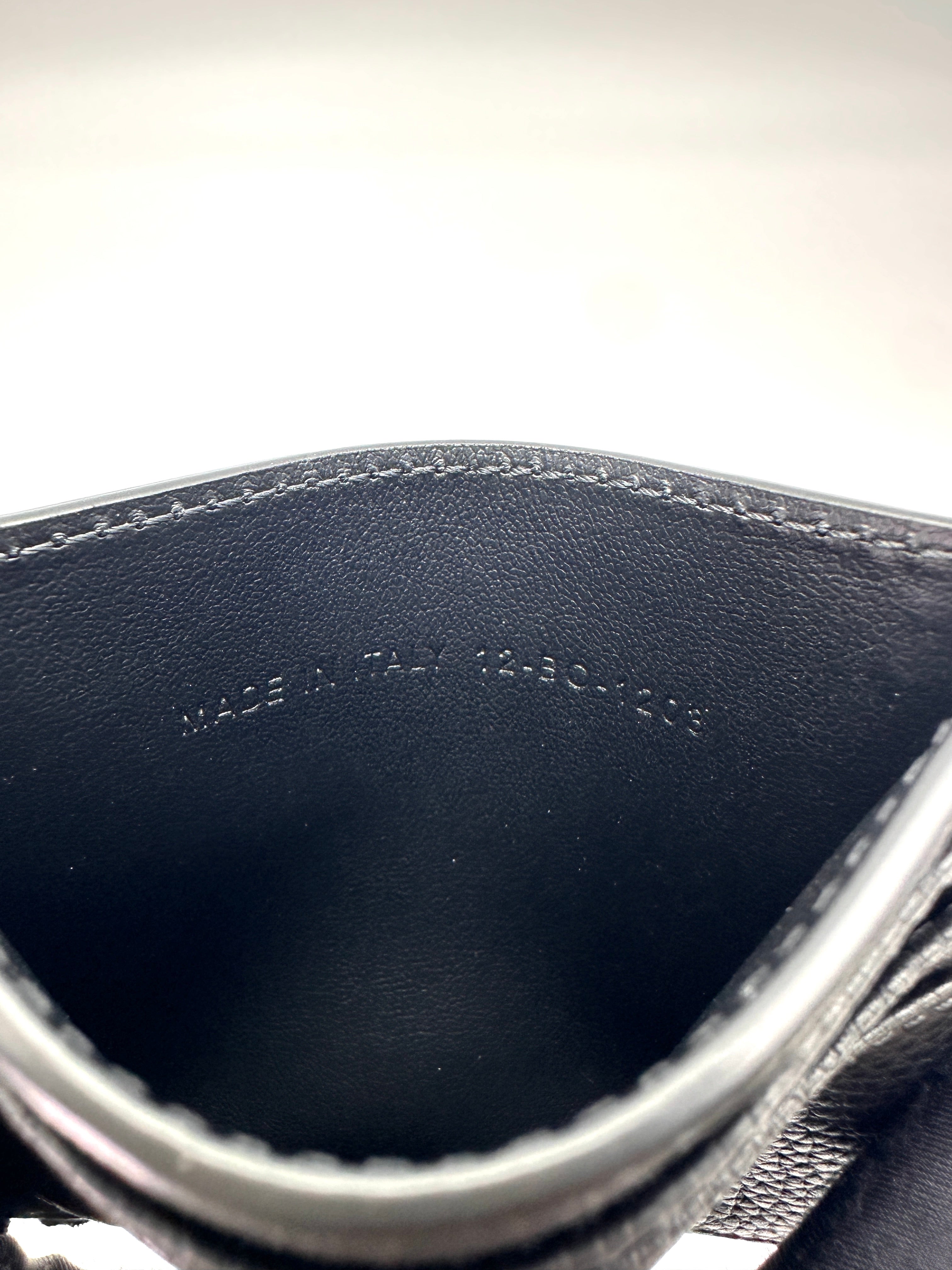 Christian Dior Oblique Jacquard Card Holder DOA03