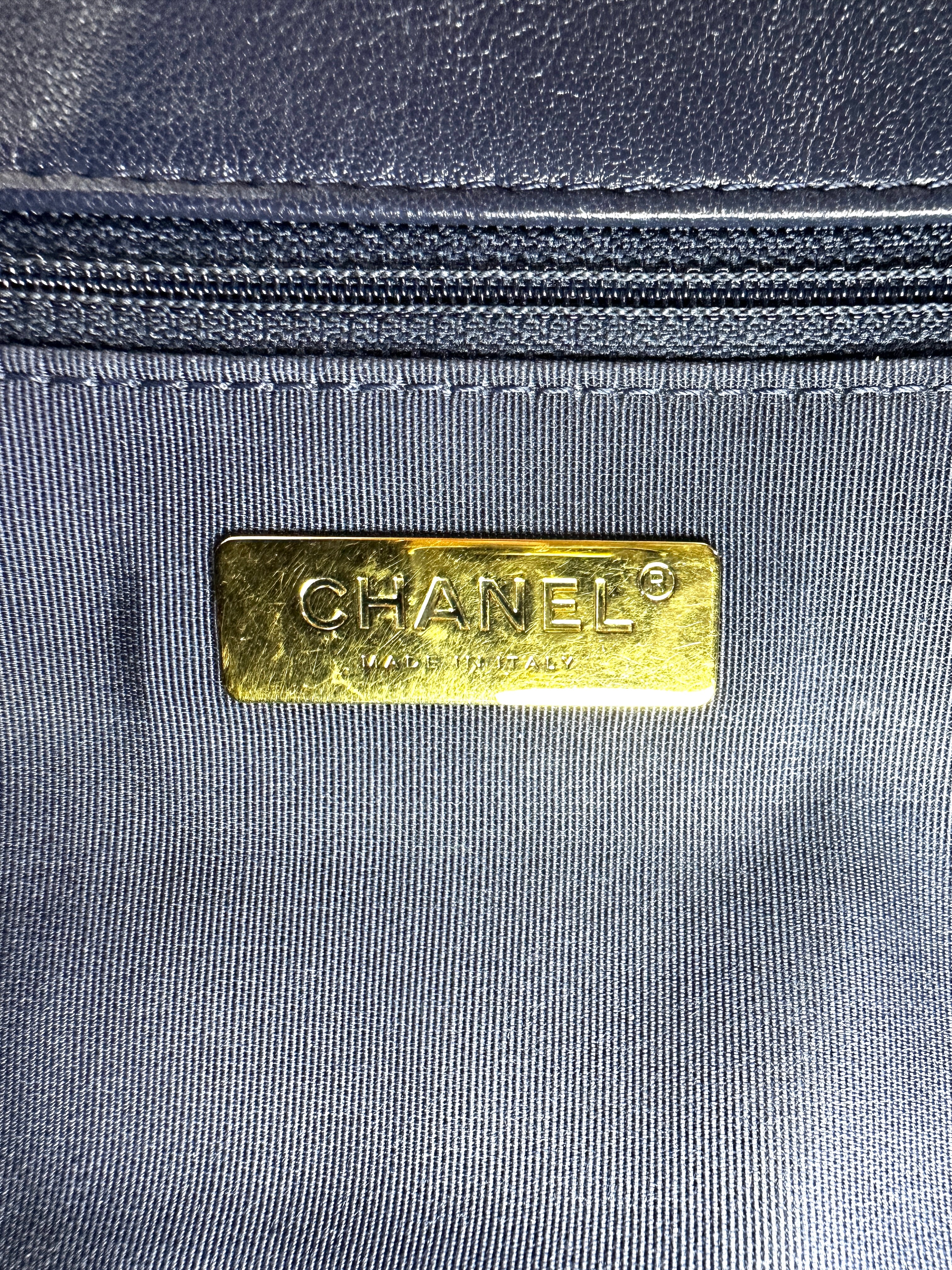 Chanel 19Bag Navy Quilted Leather Flap Bag(29***41) CC2433