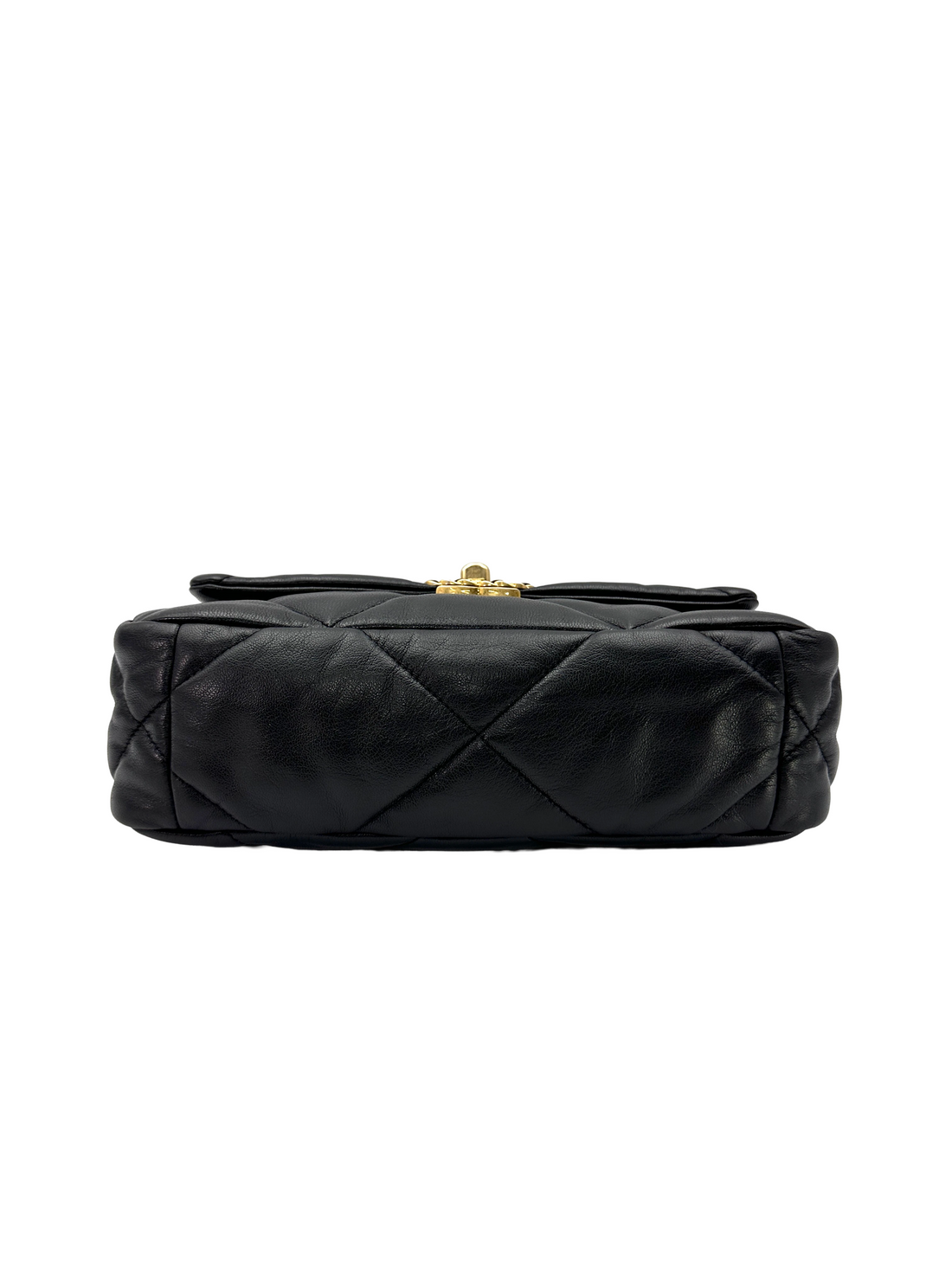 Chanel 19Bag Black Quilted Leather Small Size Flap Bag(30***52) CC2436