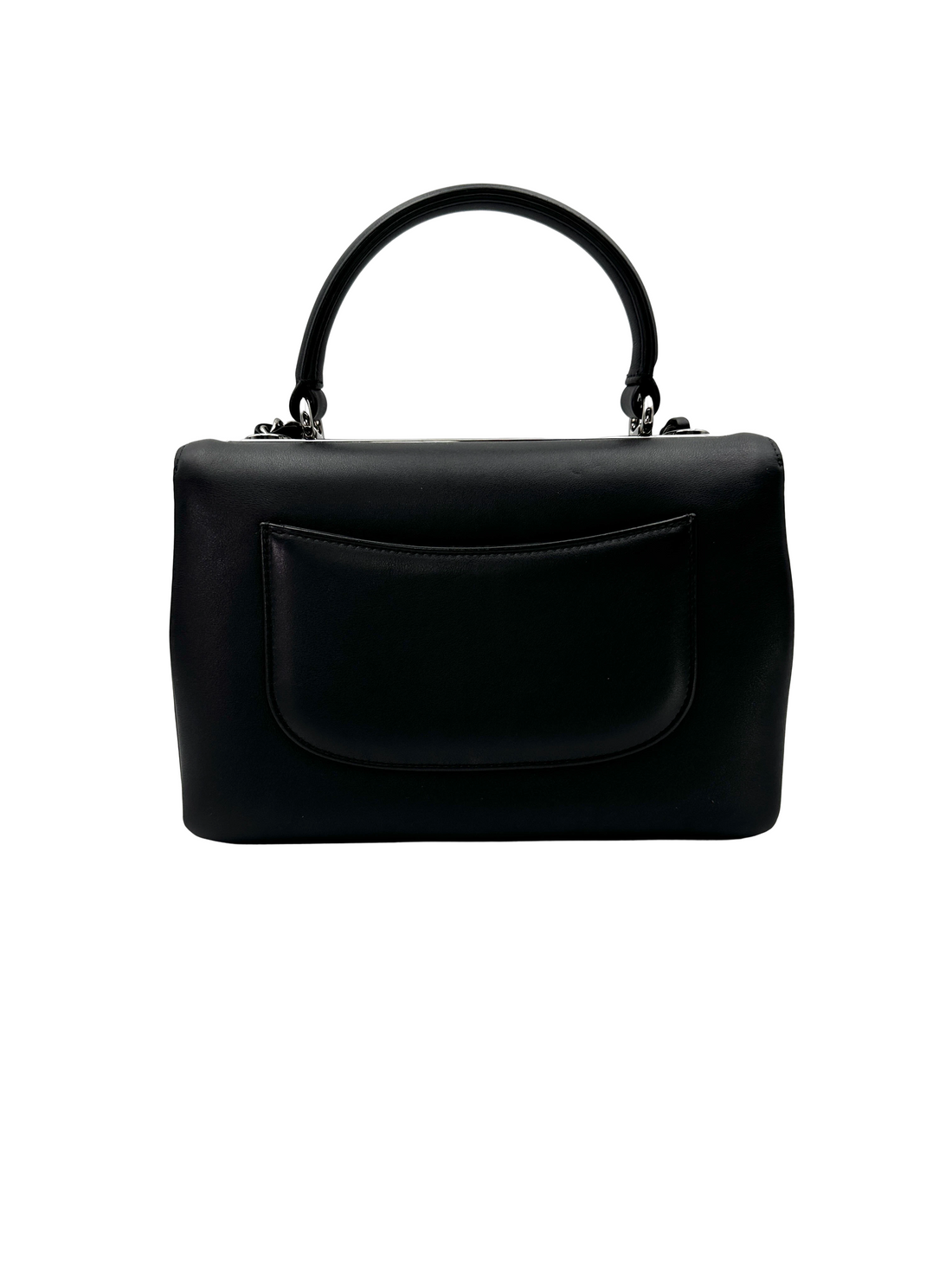 Chanel Trendy CC Black Leather Top Handle Bag(26***82) CC2441