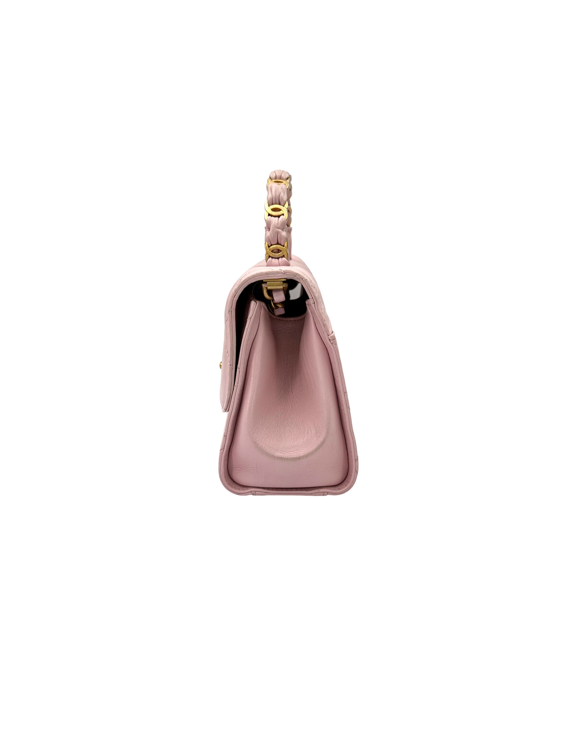 Chanel CoCo Handle Pink Quilted Lambskin Shoulder Bag(31***76) CC2444