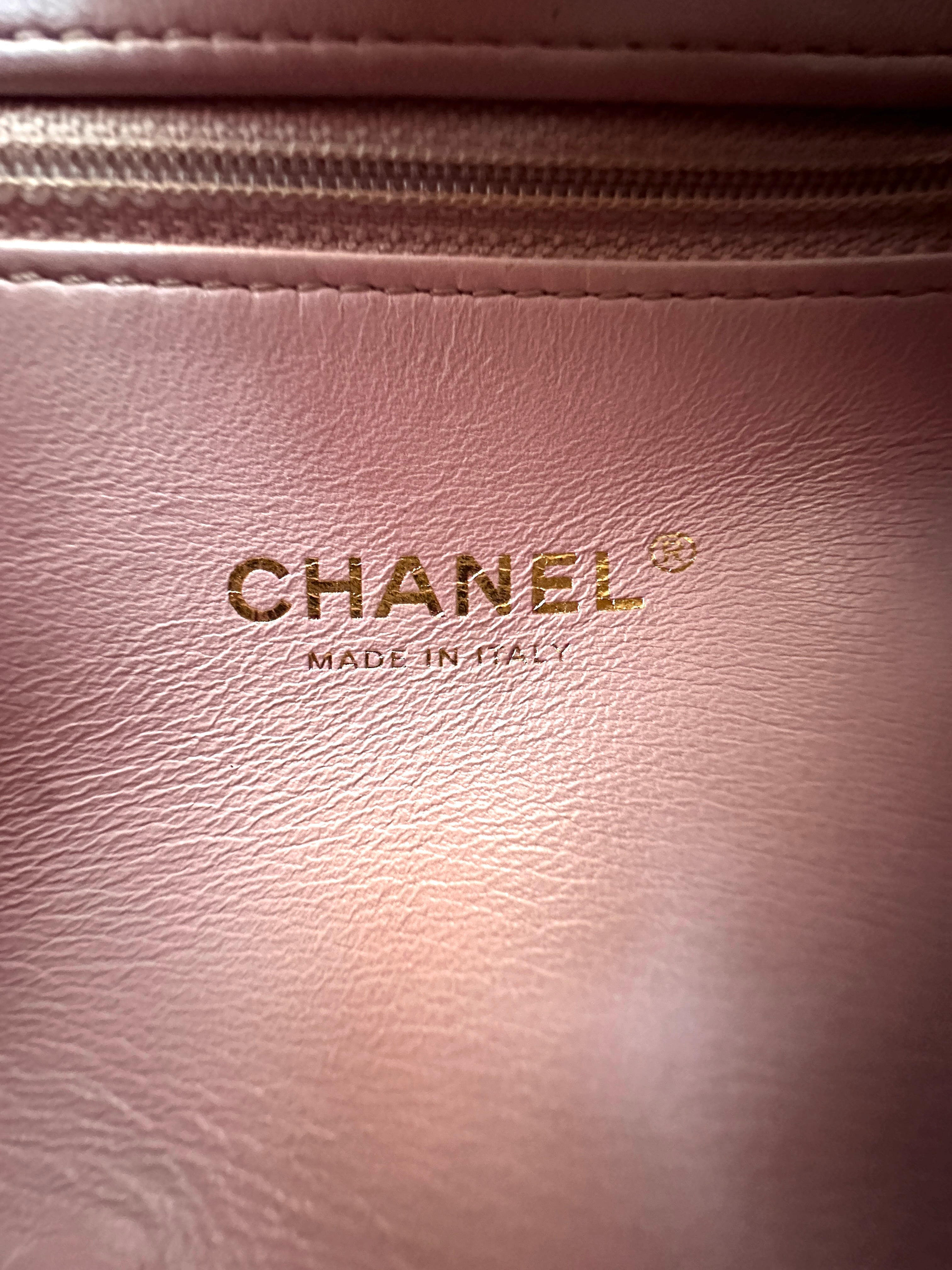 Chanel CoCo Handle Pink Quilted Lambskin Shoulder Bag(31***76) CC2444
