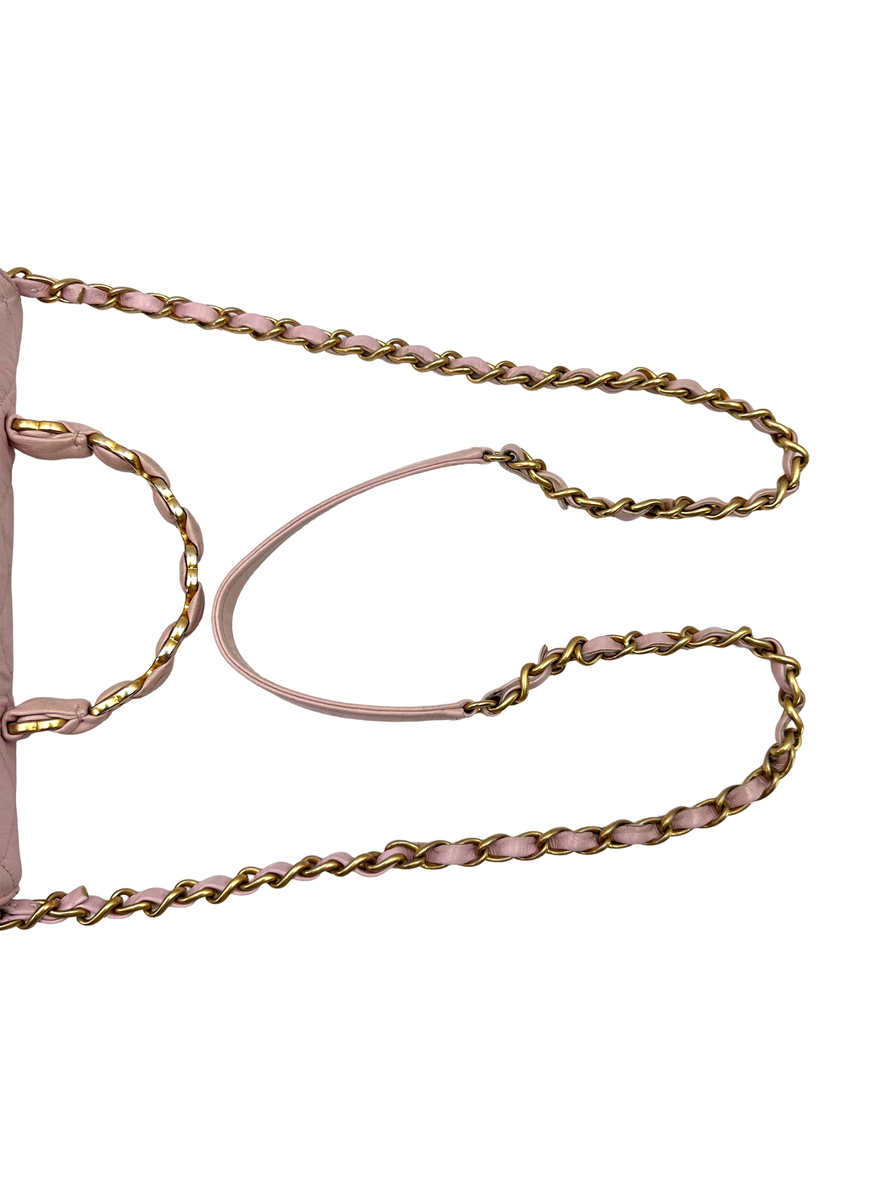 Chanel CoCo Handle Pink Quilted Lambskin Shoulder Bag(31***76) CC2444
