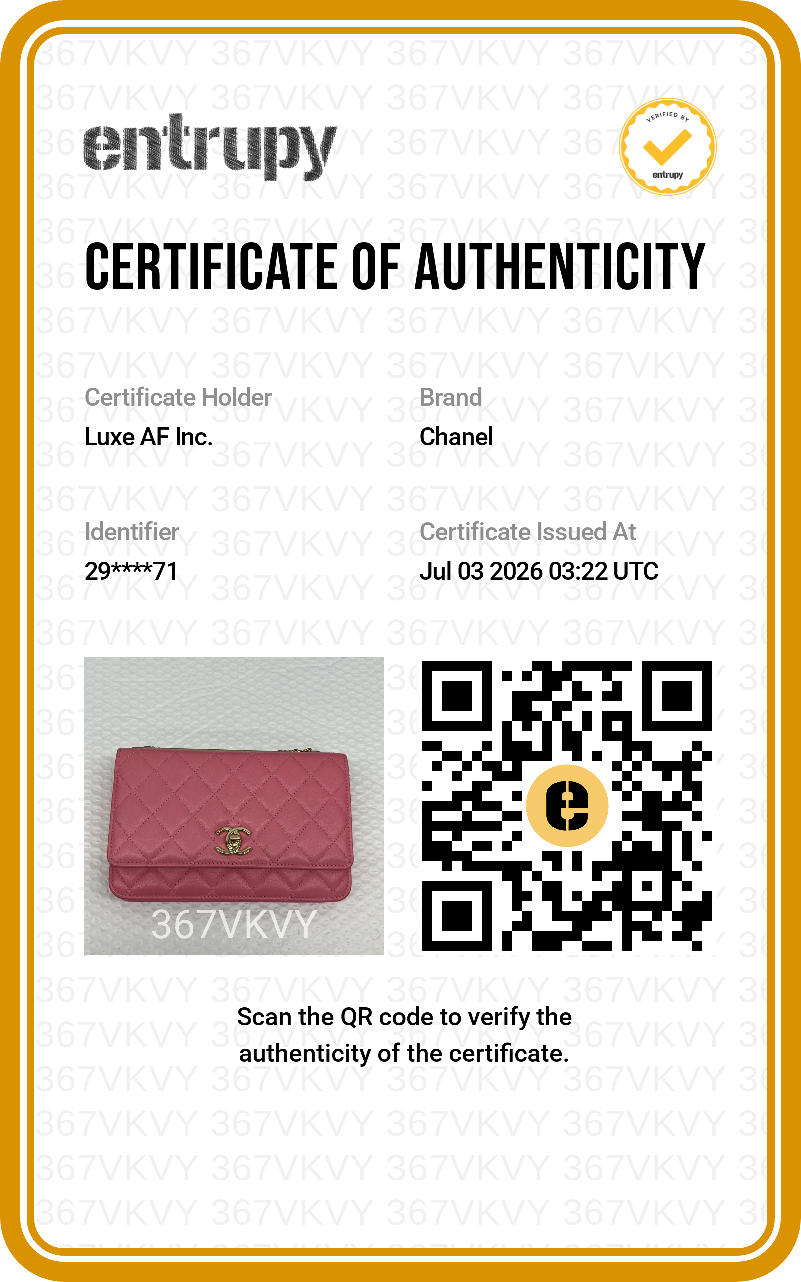 Chanel Trendy Pink Quilted Leather Wallet On Chain(29***71) CC2541