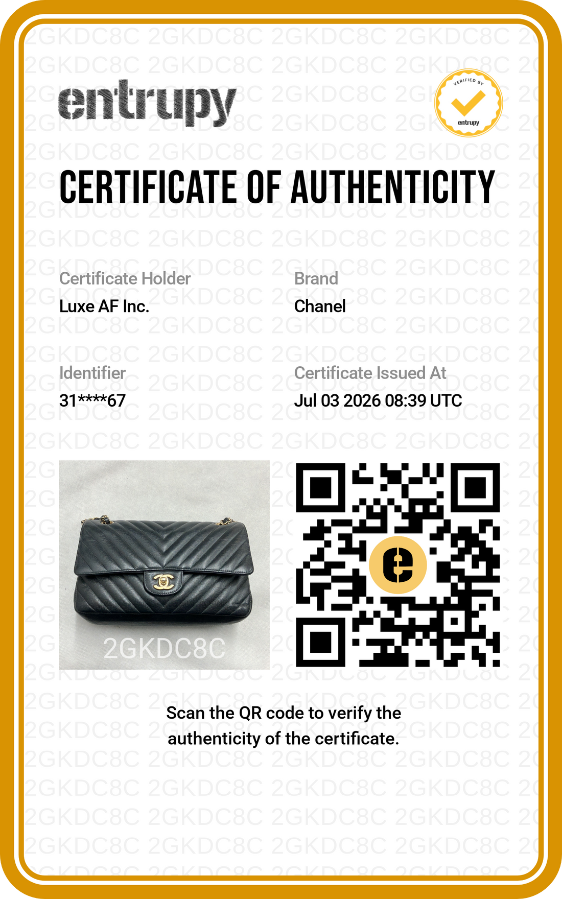 Chanel Classic Flap Black Chevron Quilted Leather Medium Size Shoulder Bag With Gold Hardware(31***67) CC2437