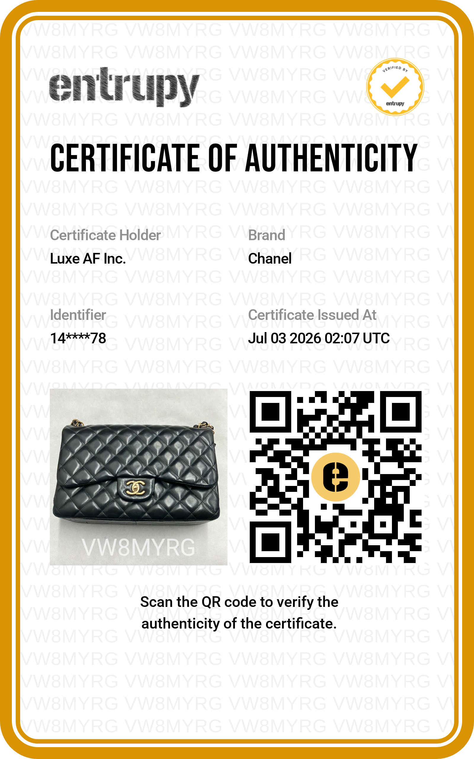 Chanel Classic Flap Black Quilted Lambskin Jumbo Shoulder Bag With Gold Hardware(14***78) CC2424
