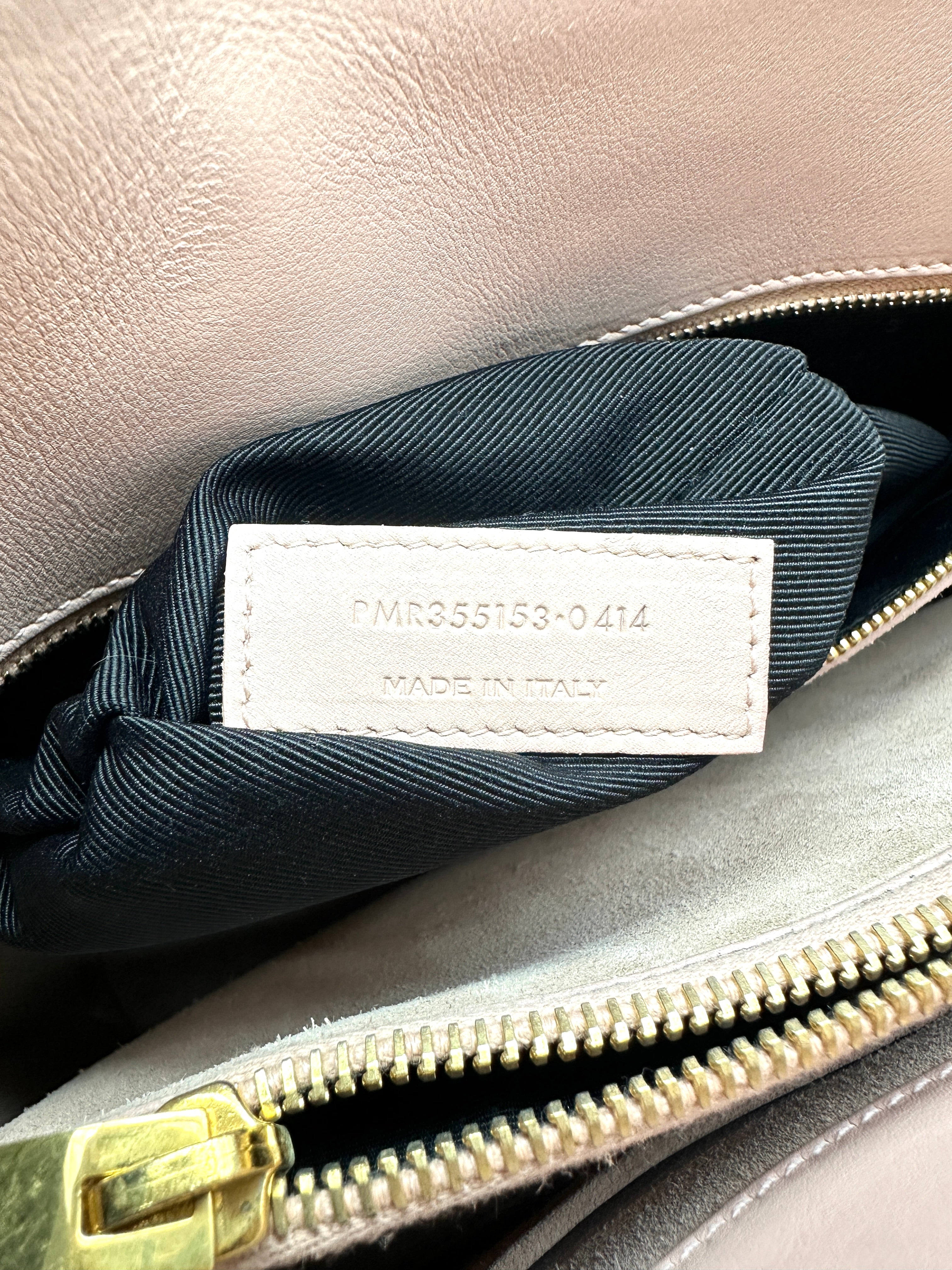 Saint Laurent Sac de Jour Light Pink Leather Handle Bag SL277
