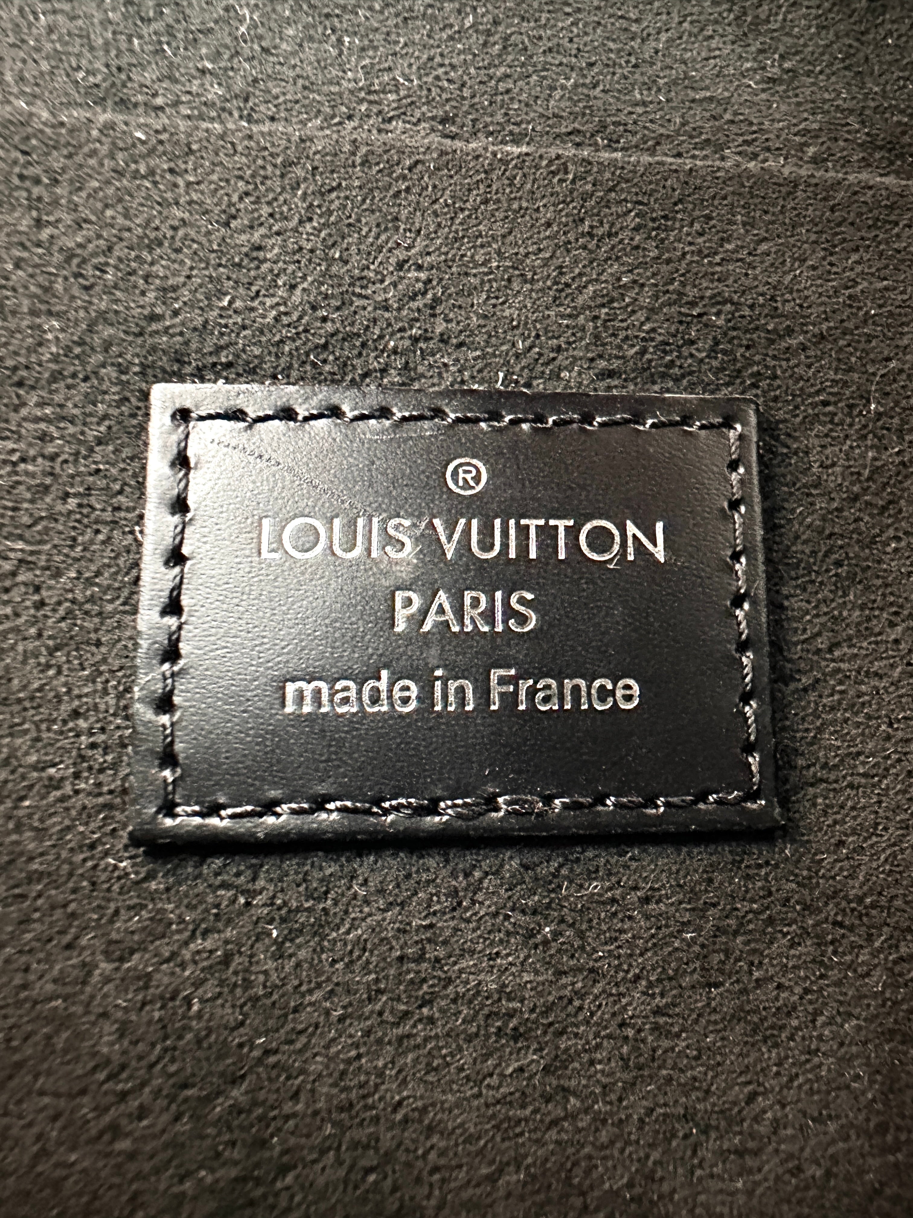 Louis Vuitton LV Stories Black Epi Leather Pochette Felicie LV3222