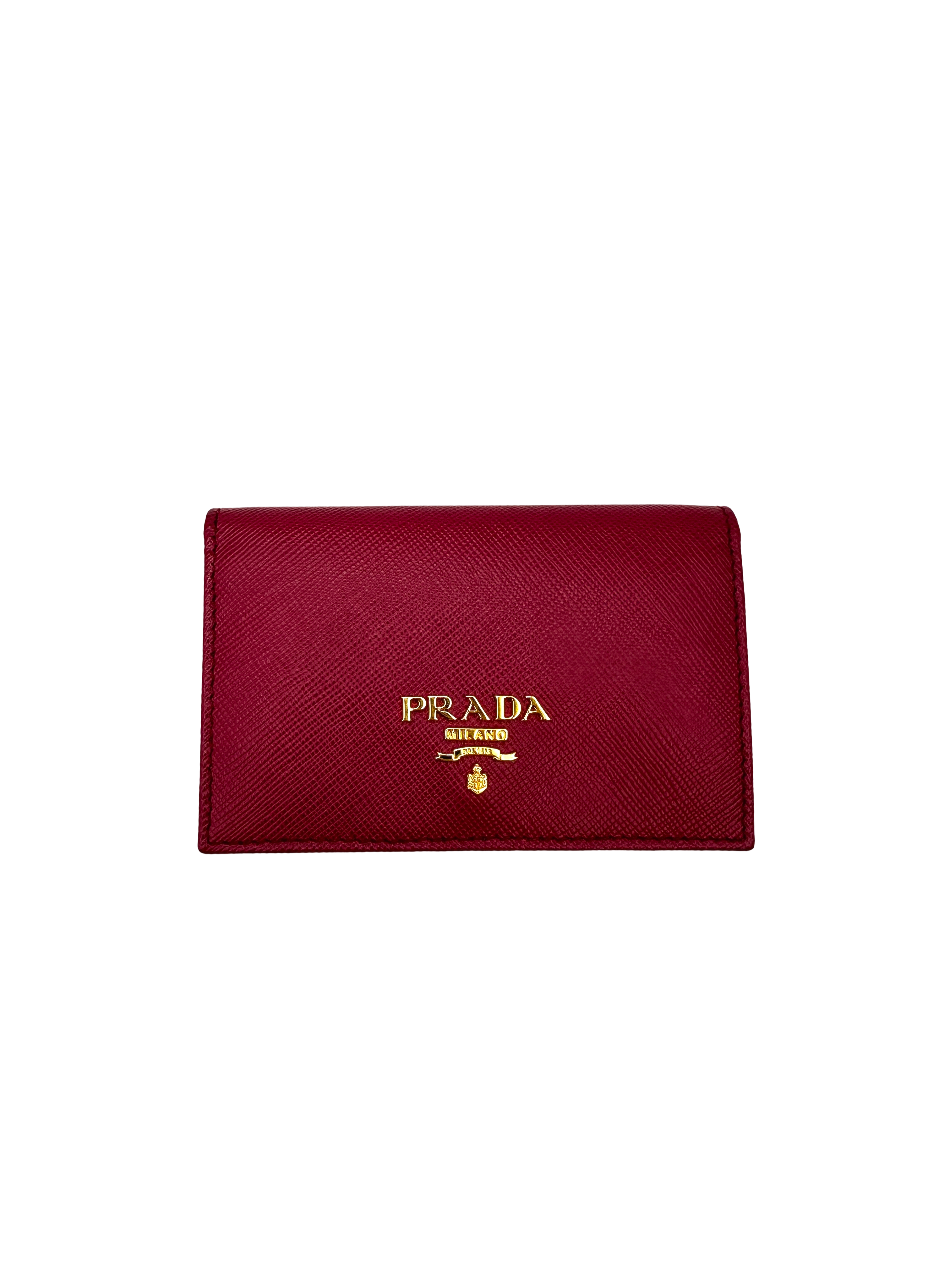 Prada Pink Leather Wallet PR536