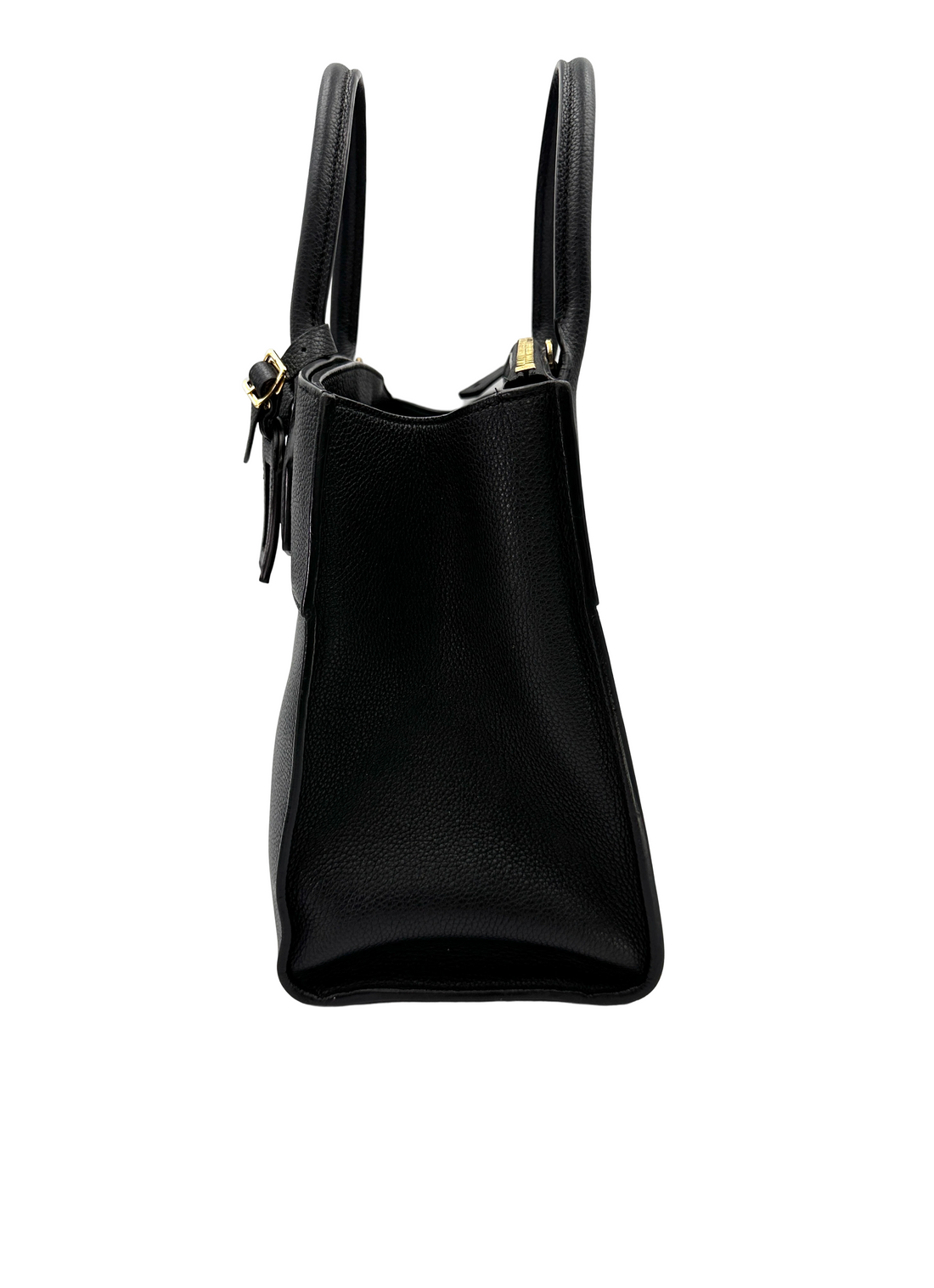 Louis Vuitton City Steamer Black Taurillon Leather Handle Bag LV3224