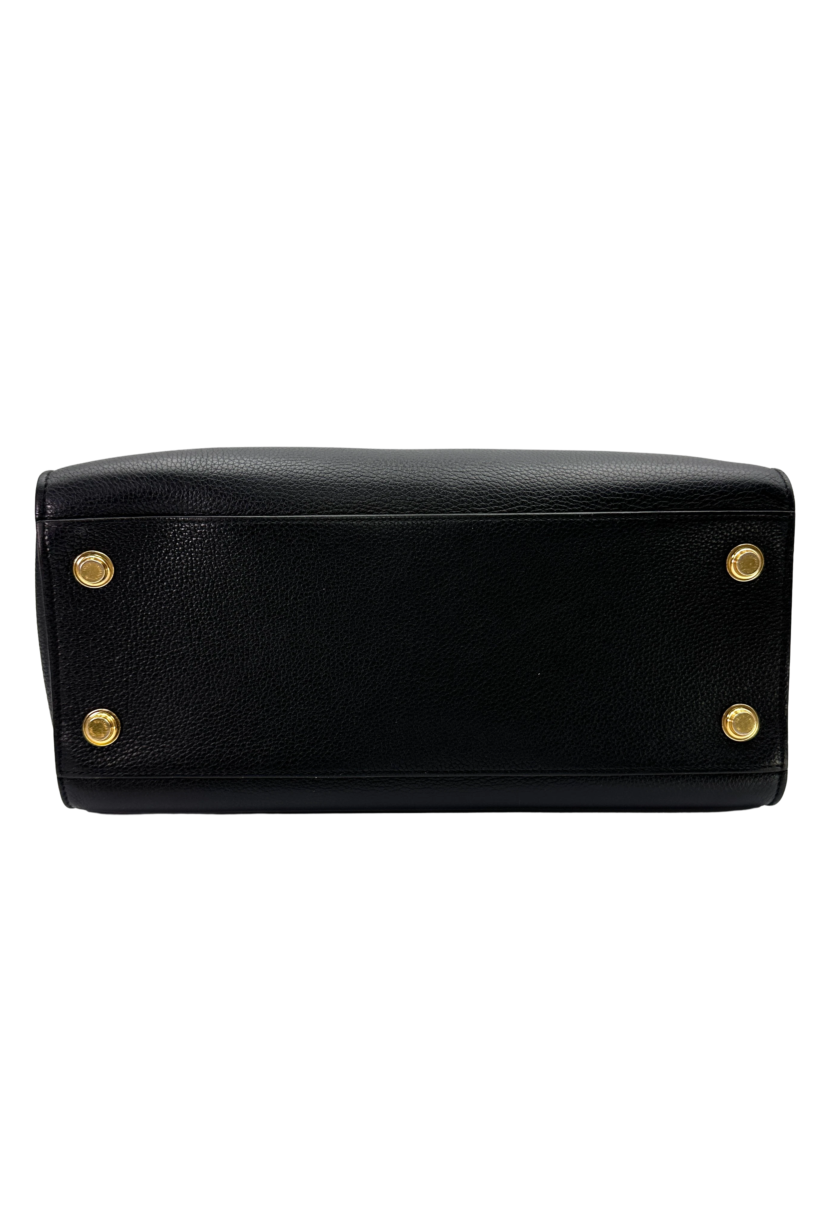 Louis Vuitton City Steamer Black Taurillon Leather Handle Bag LV3224