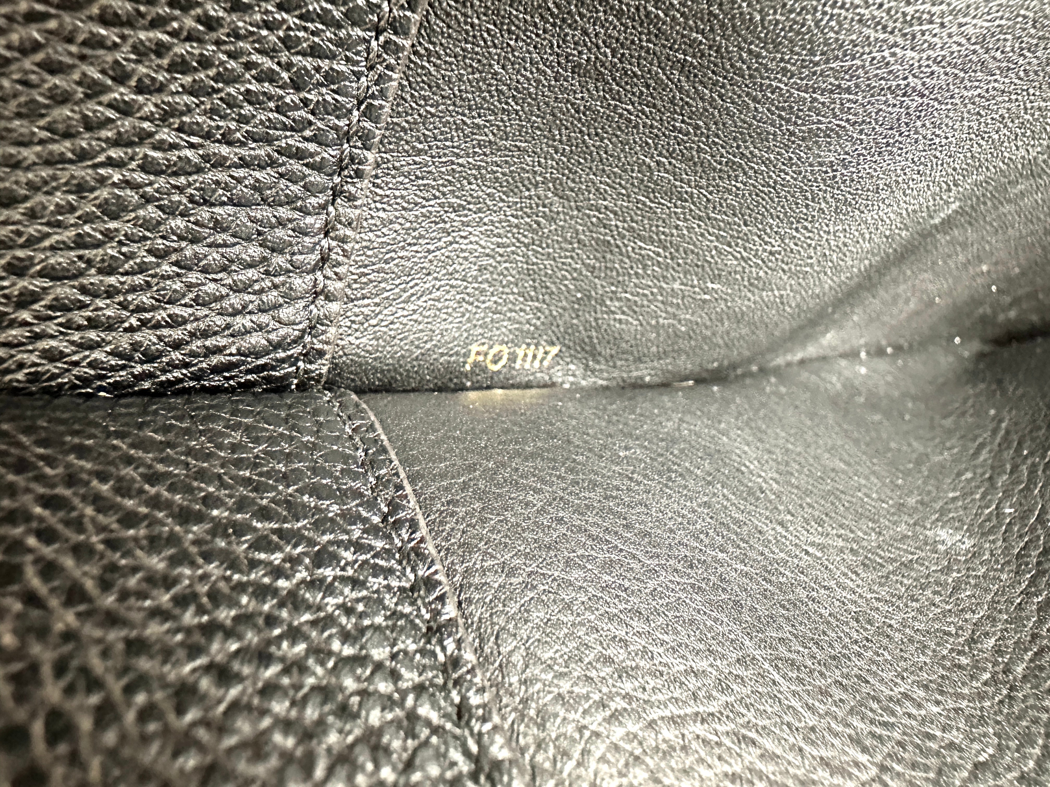 Louis Vuitton City Steamer Black Taurillon Leather Handle Bag LV3224