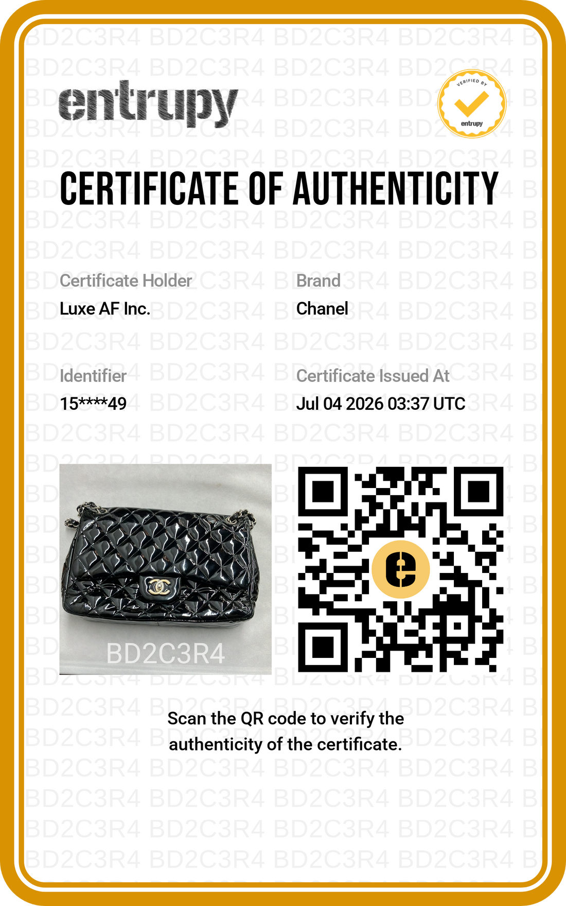 Chanel Classic Flap Black Quilted Patent Leather Jumbo Shoulder Bag With Silver Buckle(15***49) CC2556