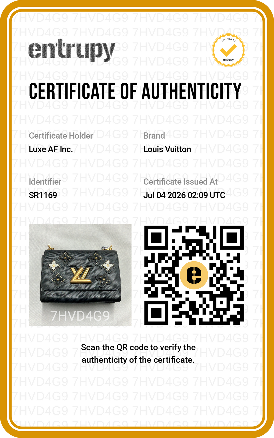Louis Vuitton Twist Black Epi Leather Floral Studded Shoulder Bag LV3218