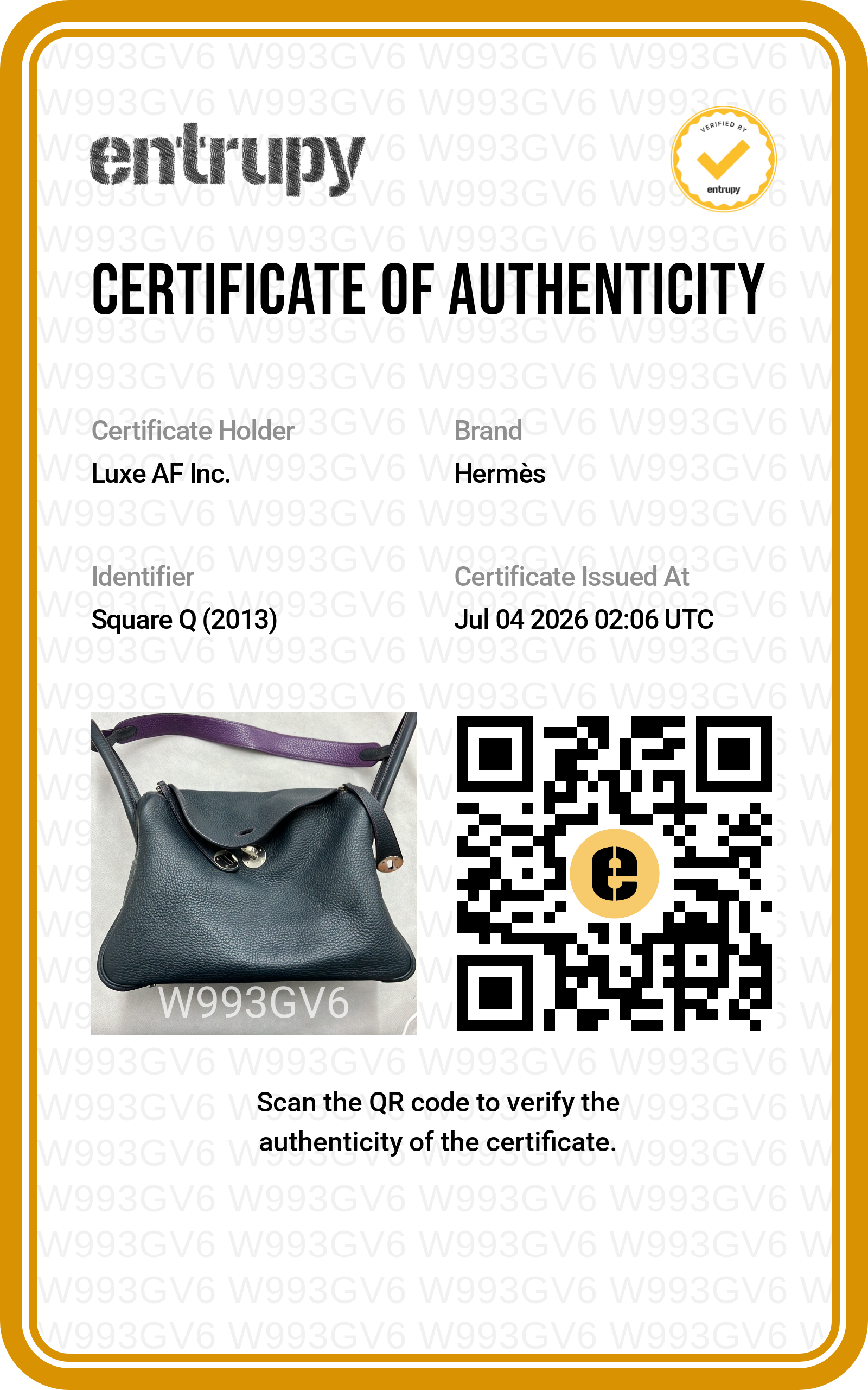 Hermes Lindy30 Dark Blue Leather Handle Bag HR145