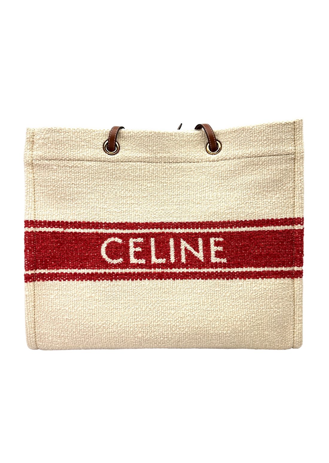 Celine Cabas Plein Soleil Stripe Tote Bag CE186