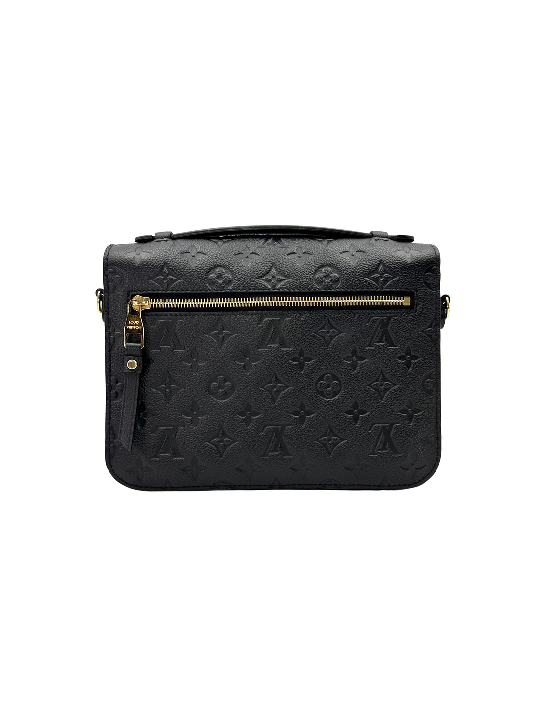Louis Vuitton Black Monogram Empreinte Leather Pochette Metis LV3241