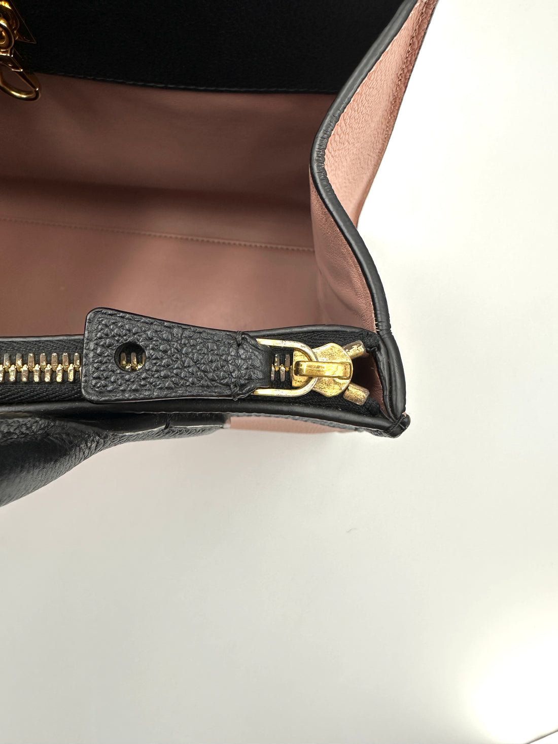 Louis Vuitton City Steamer Black/Pink Taurillon Leather Handle Bag LV3234